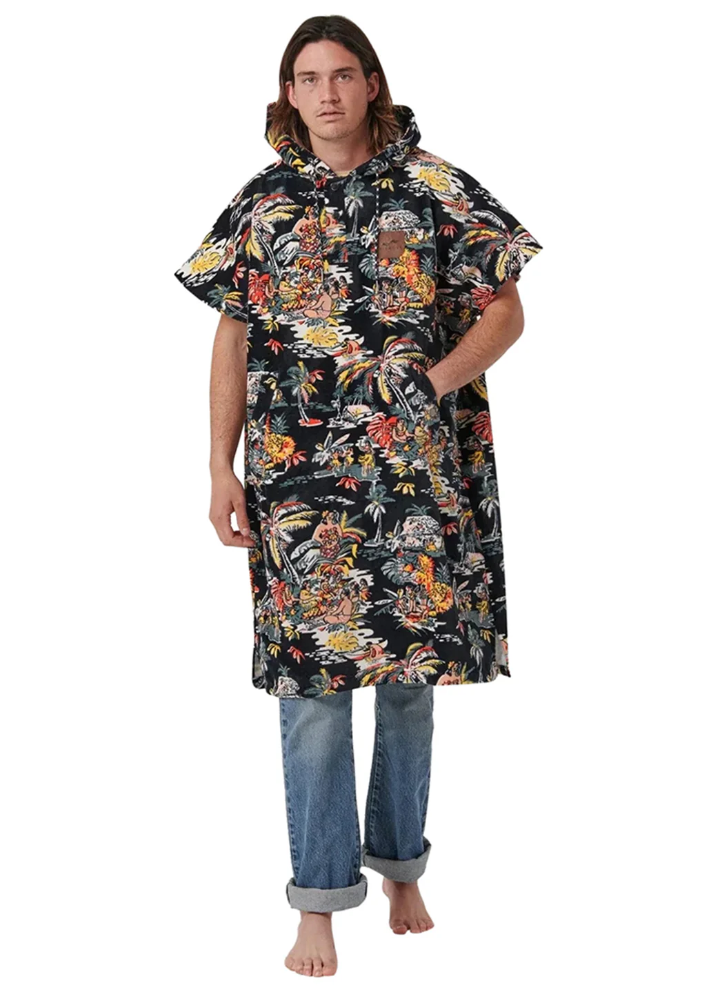 Slowtide Island Breeze Changing Poncho - Image 2