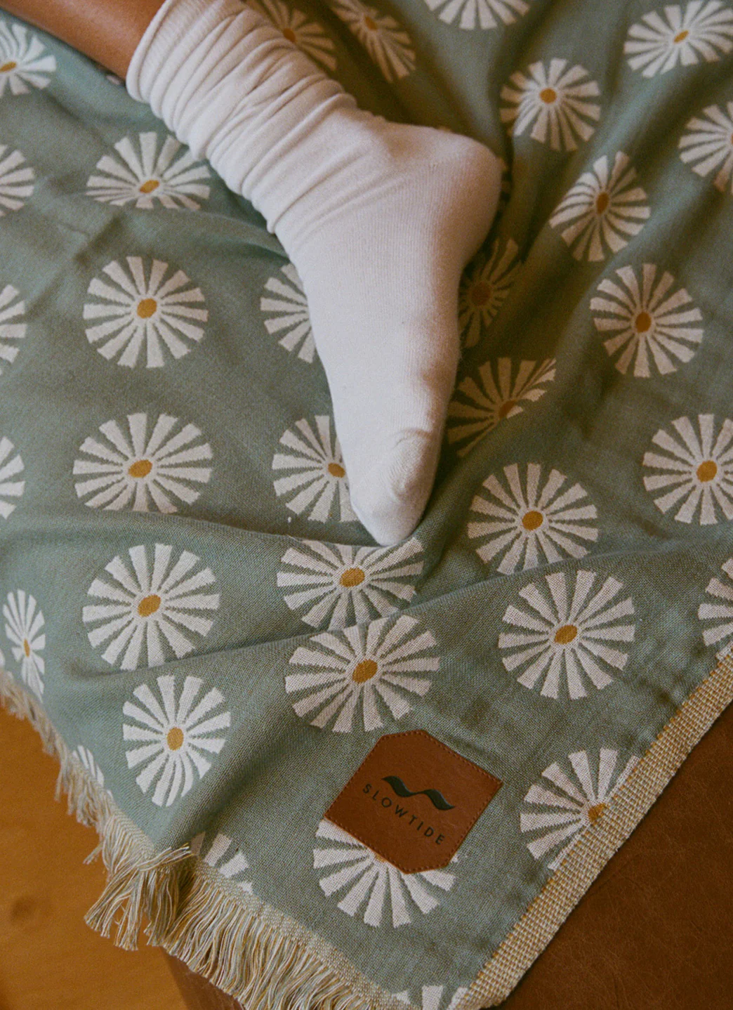 Slowtide Sun Dazed Driftweave Turkish Beach Blanket - Image 5