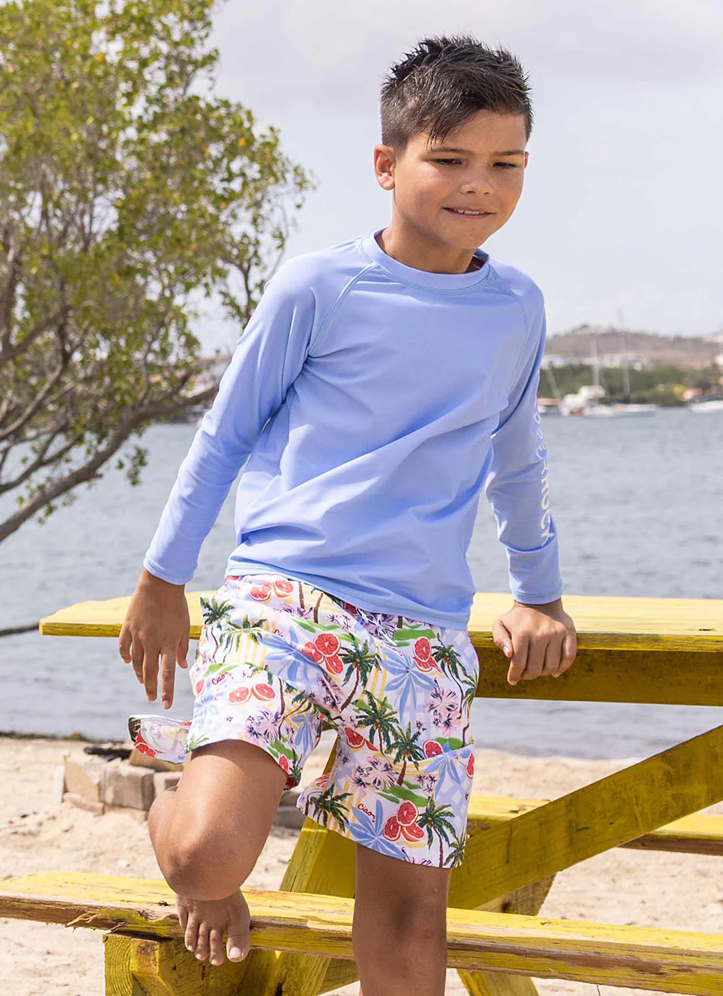 Snapper Rock Boys' Ciao Paradiso Swim Trunk (Toddler, Little Kid, Big Kid) - Image 5