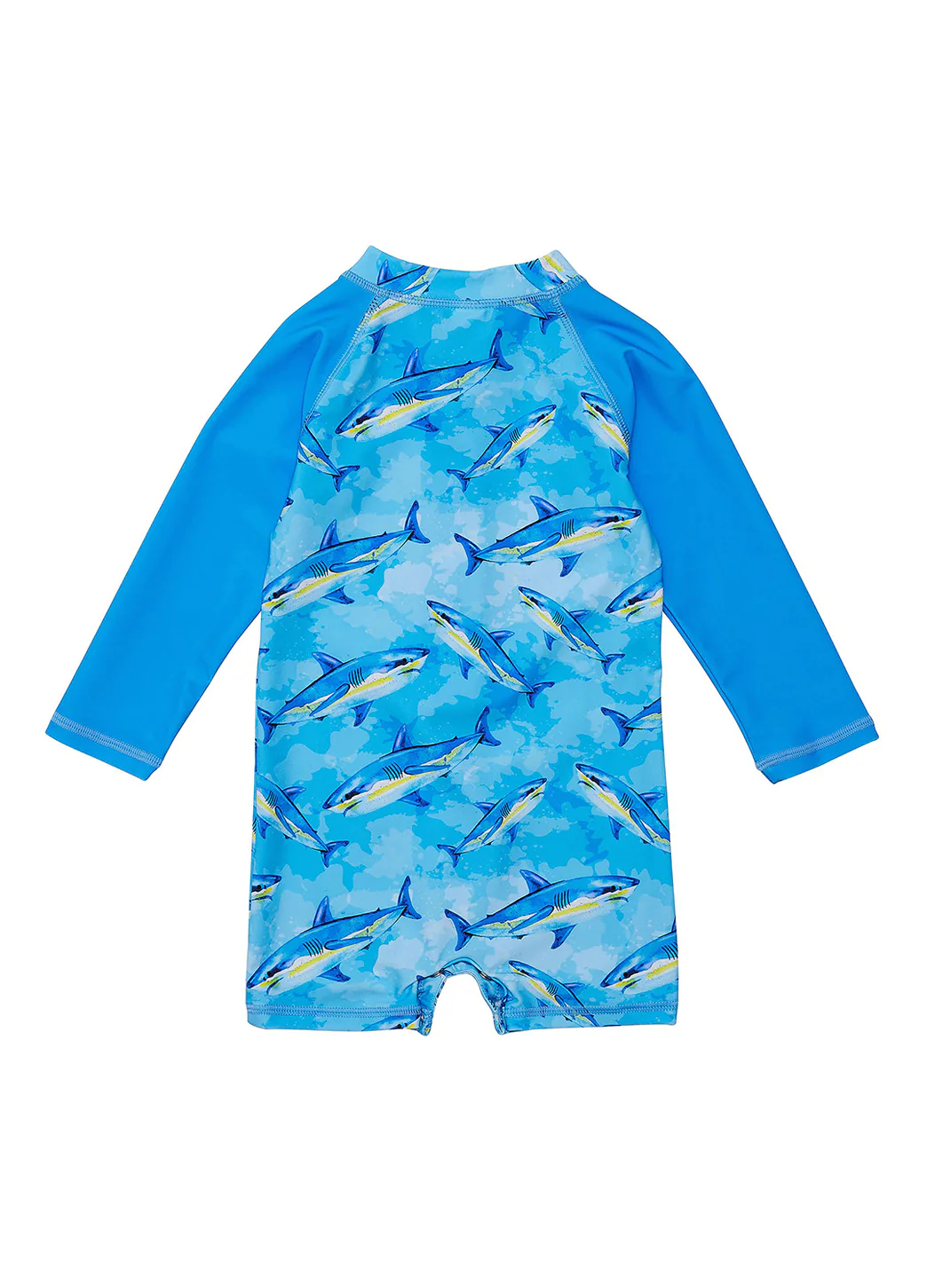 Snapper Rock Boys' Jawsome Waves Long Sleeve Sunsuit (Baby) - Image 5