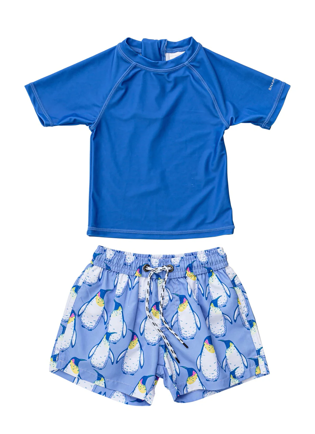 Snapper Rock Boys' Penguin Patrol SS Baby Set - Image 5