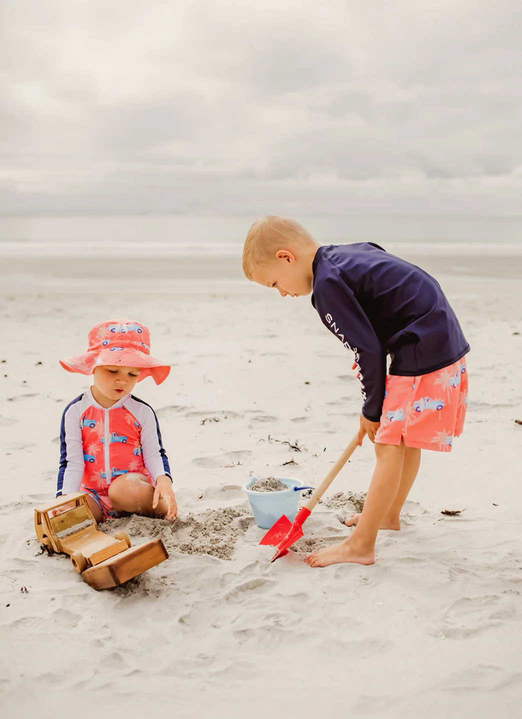 Snapper Rock Boys' Sunset Cruising Navy LS Rash Top (Toddler, Little Kid, Big Kid) - Image 5