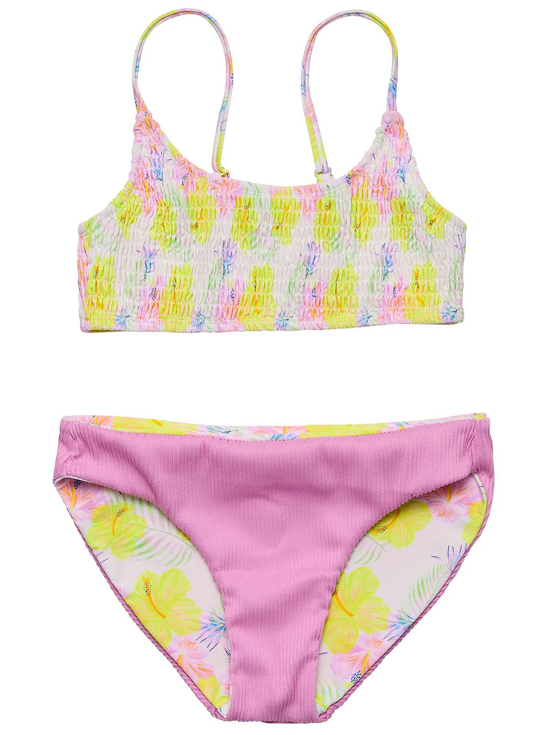 Snapper Rock Girls' Aloha Vacay Sustainable Two Piece Bikini Set (Big Kid) - Image 5