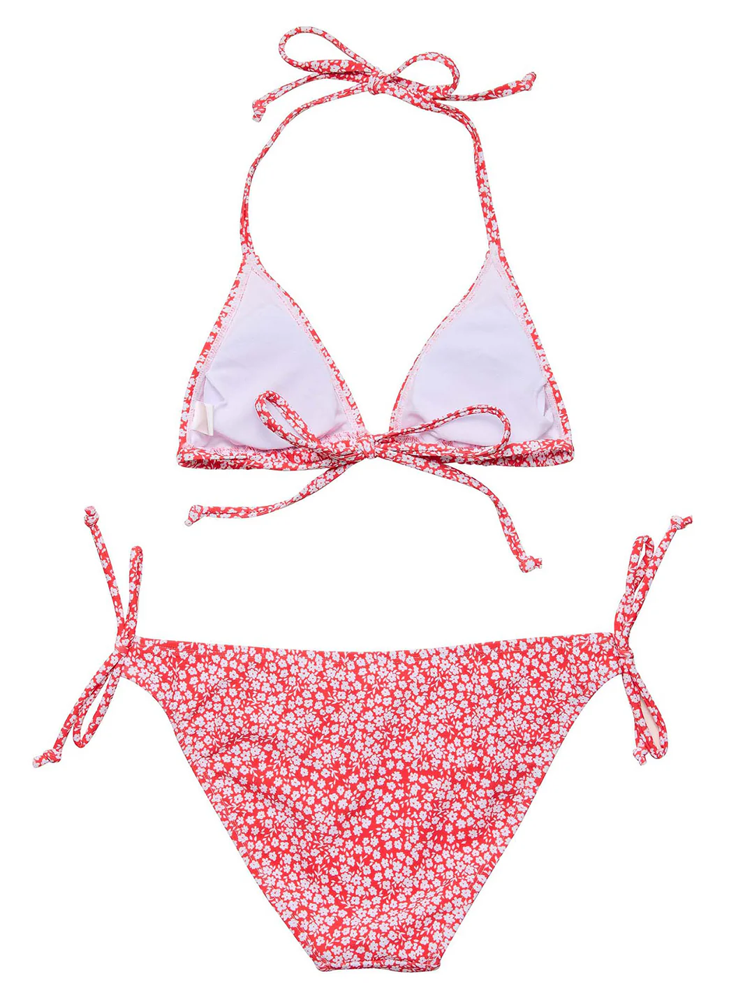 Snapper Rock Girls' Ditsy Bloom Triangle Two Piece Bikini Set (Big Kid) - Image 4