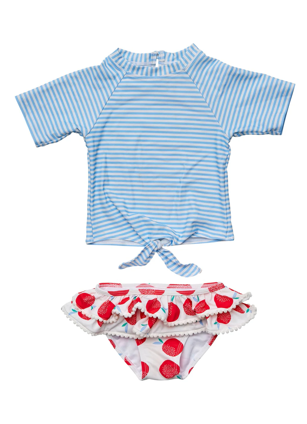 Snapper Rock Girls' Juicy Fruit Short Sleeve Rashguard Set (Baby, Toddler, Little Kid) - Image 9