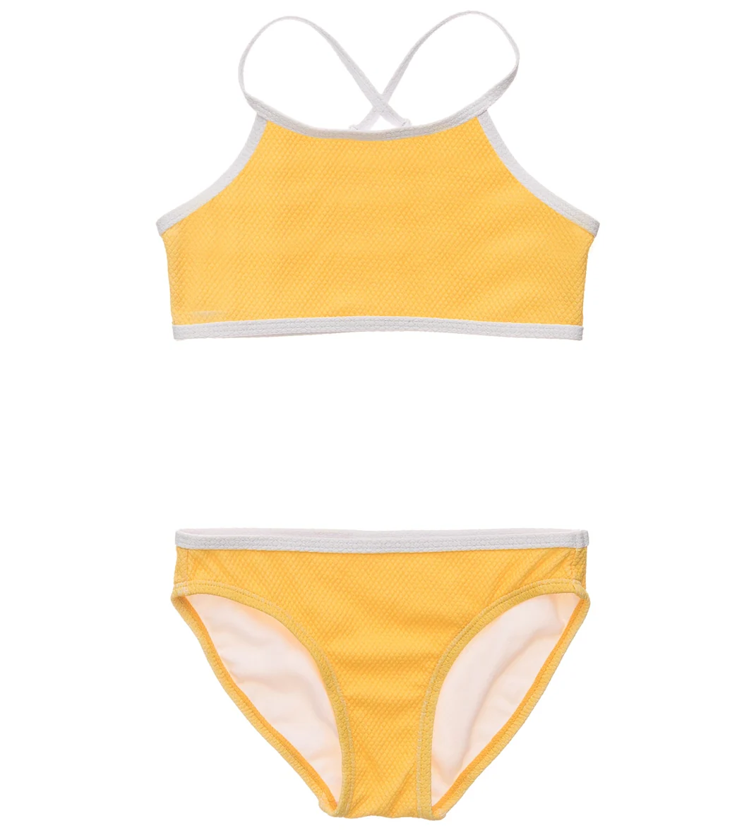 Snapper Rock Girls' Marigold Sports Two Piece Bikini Set (Big Kid) - Image 4
