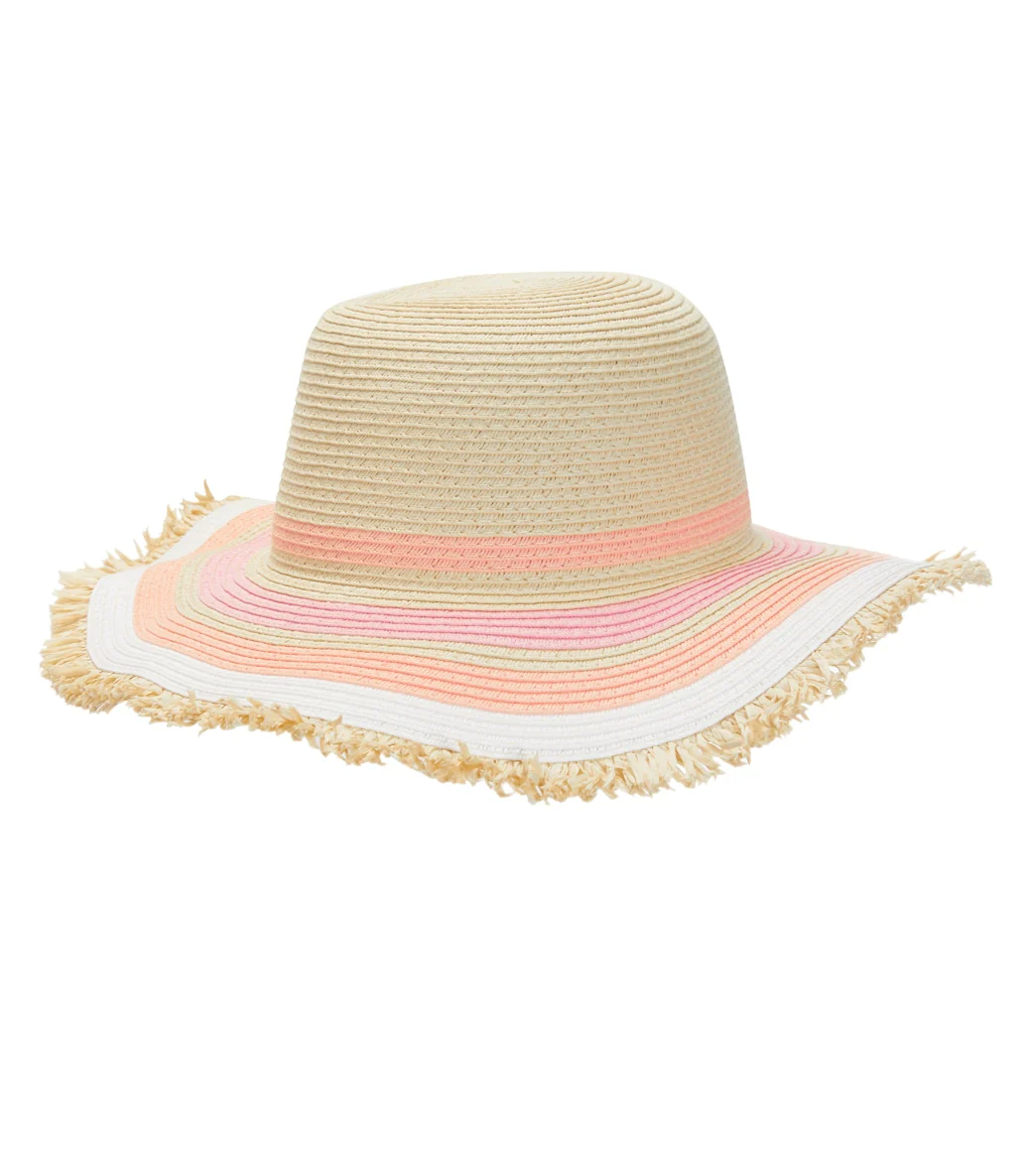 Snapper Rock Girls' Peachy Striped Sunhat - Image 5