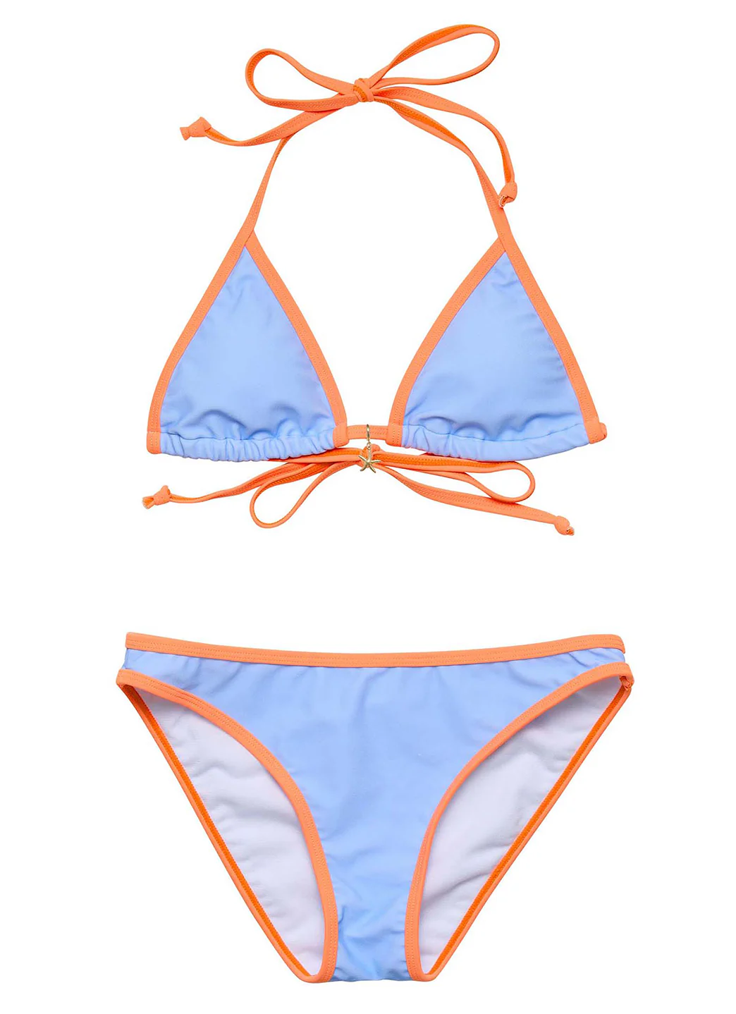 Snapper Rock Girls' Sea Sorbet Triangle Two Piece Bikini Set (Big Kid) - Image 7
