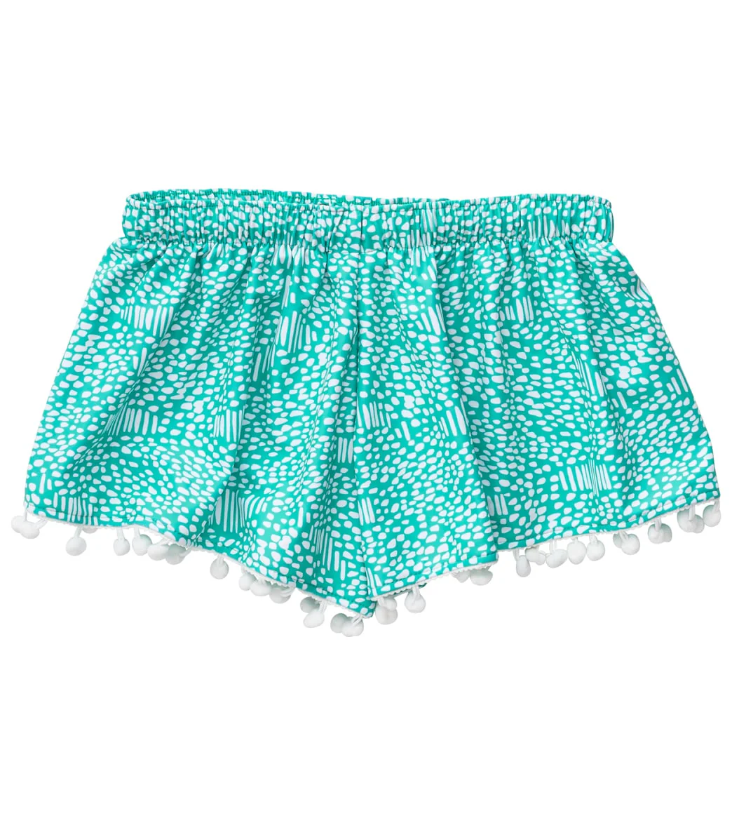 Snapper Rock Girls' Spearmint Spot Swim Shorts (Little Kid, Big Kid) - Image 2