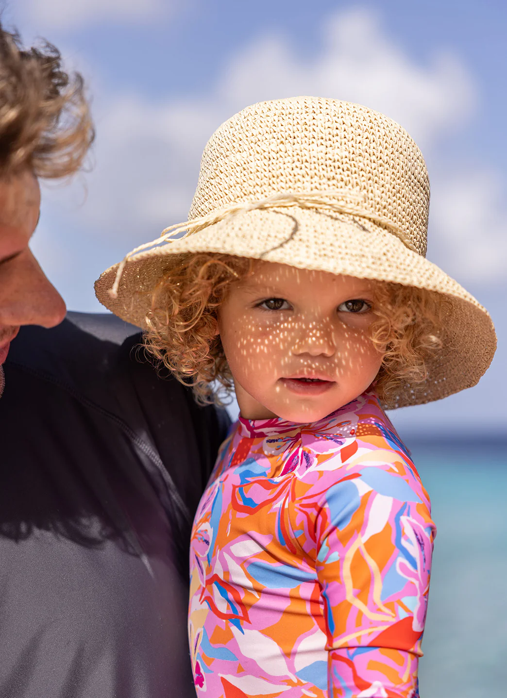 Snapper Rock Kids' Wide Brim Packable Sun Hat - Image 4