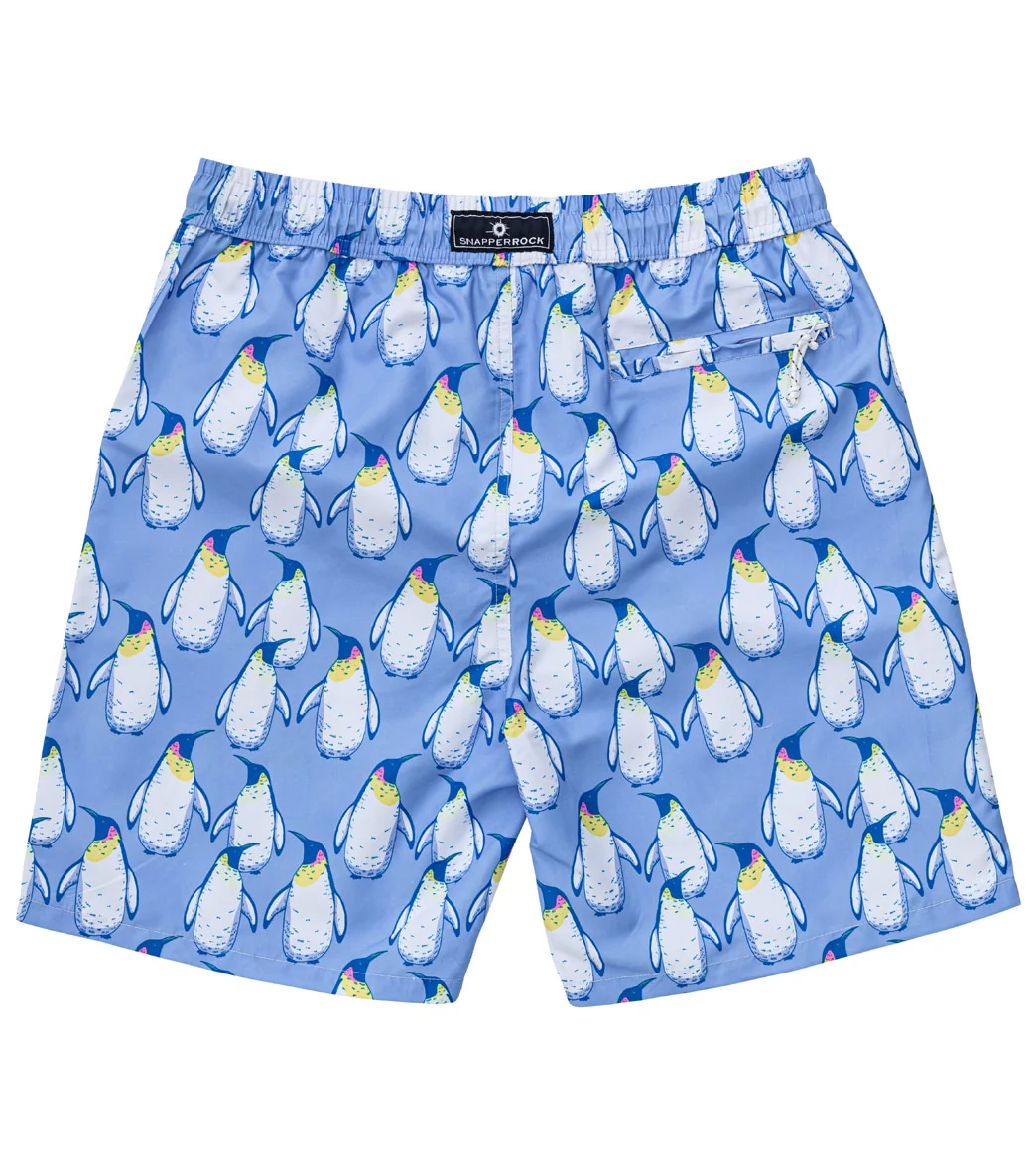 Snapper Rock Men's Penguin Patrol Swim Trunks - Image 2