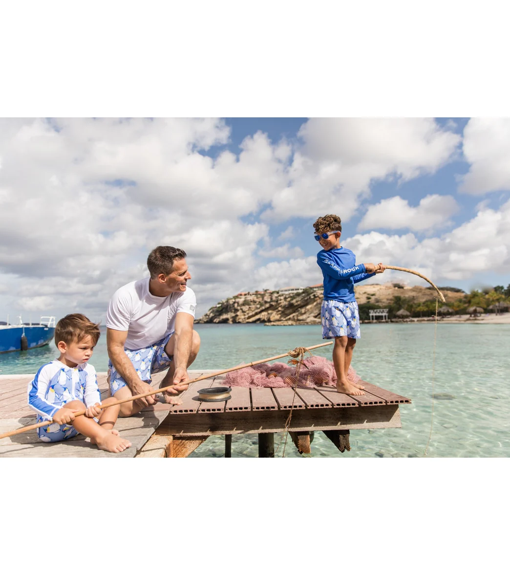 Snapper Rock Men's Penguin Patrol Swim Trunks - Image 4