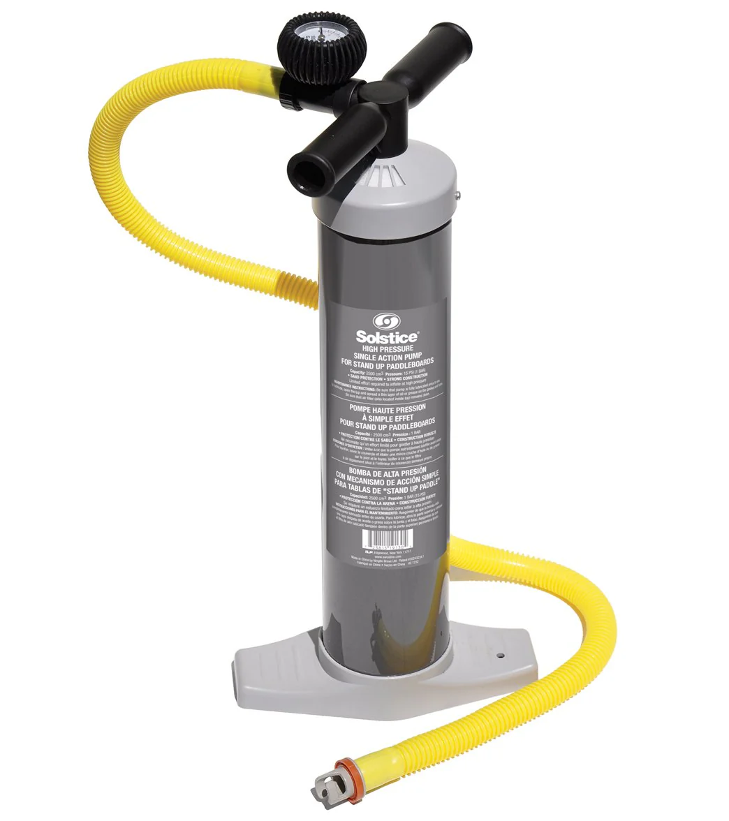 Solstice High-Pressure SUP Pump With Gauge