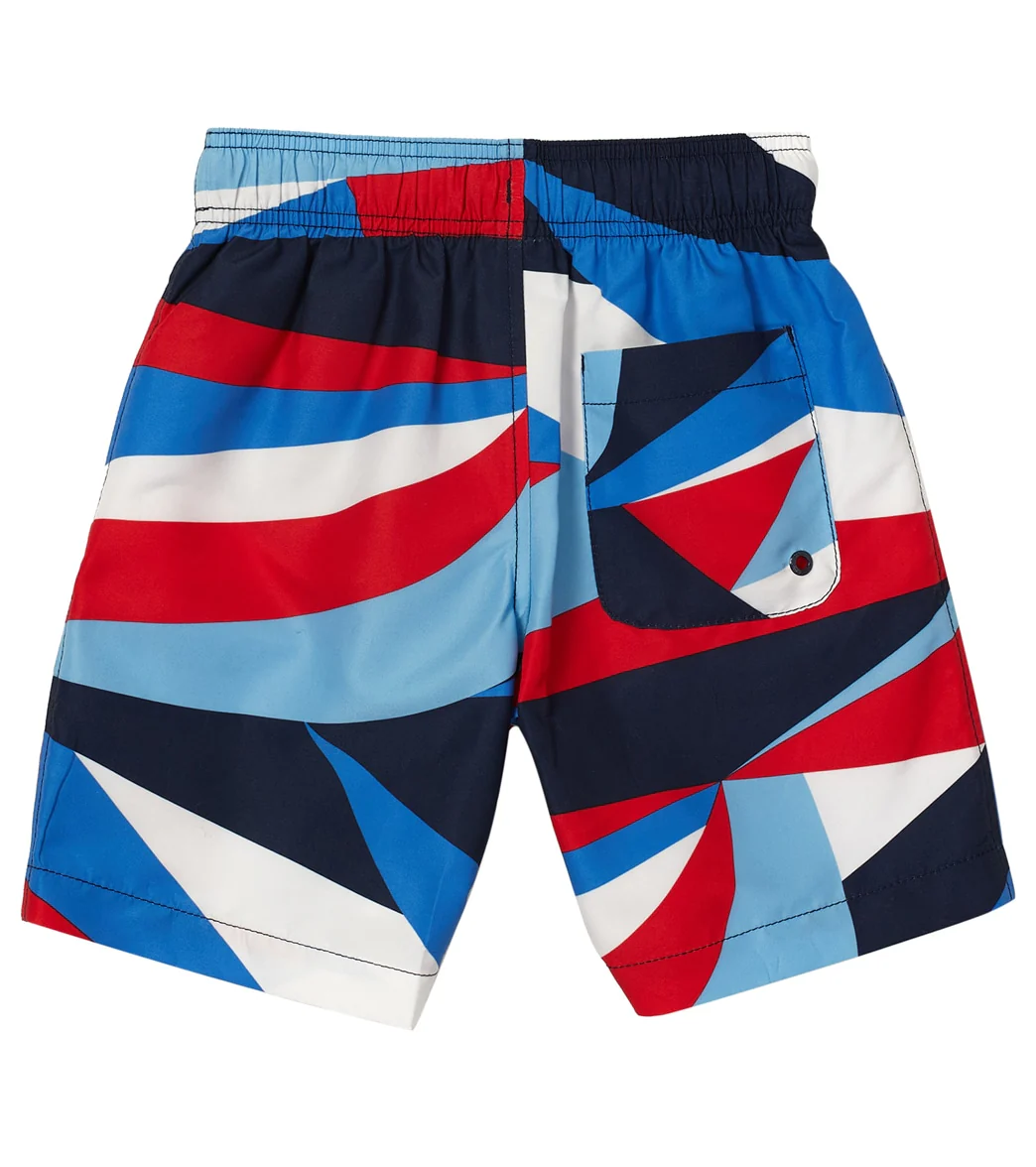 Speedo Boy's Printed Volley 15" Swim Trunks (Little Kid, Big Kid) - Image 2