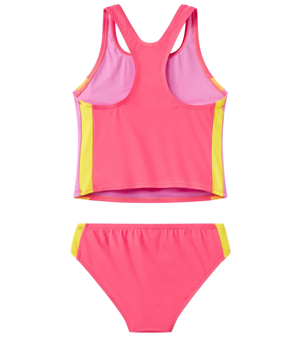 Speedo Girls' Colorblock Two Piece Tankini Set (Big Kid) - Image 10