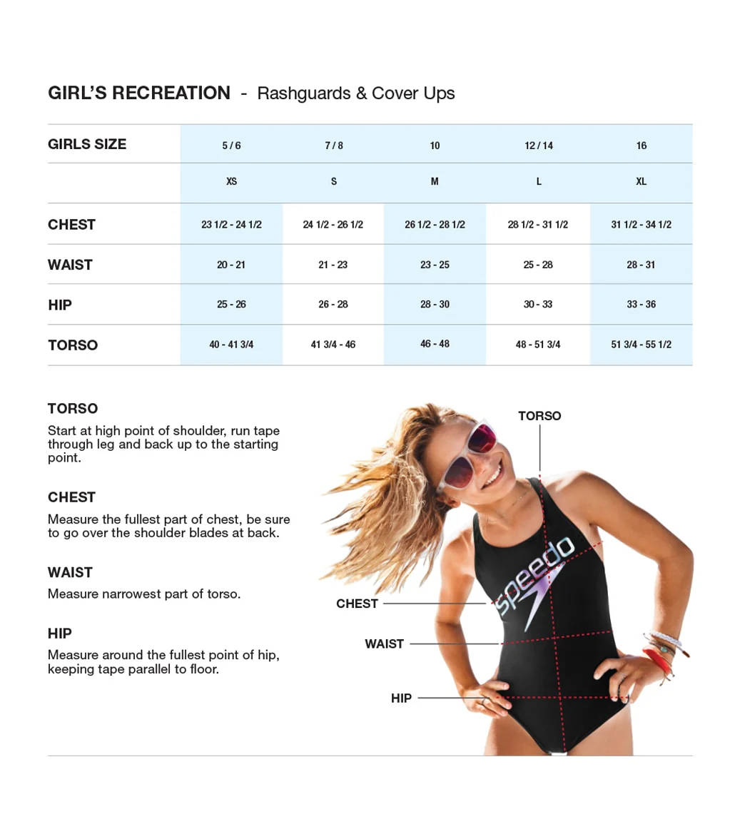 Speedo Girls' Long SleeveTwo Piece Rashguard Set (Baby, Toddler) - Image 7