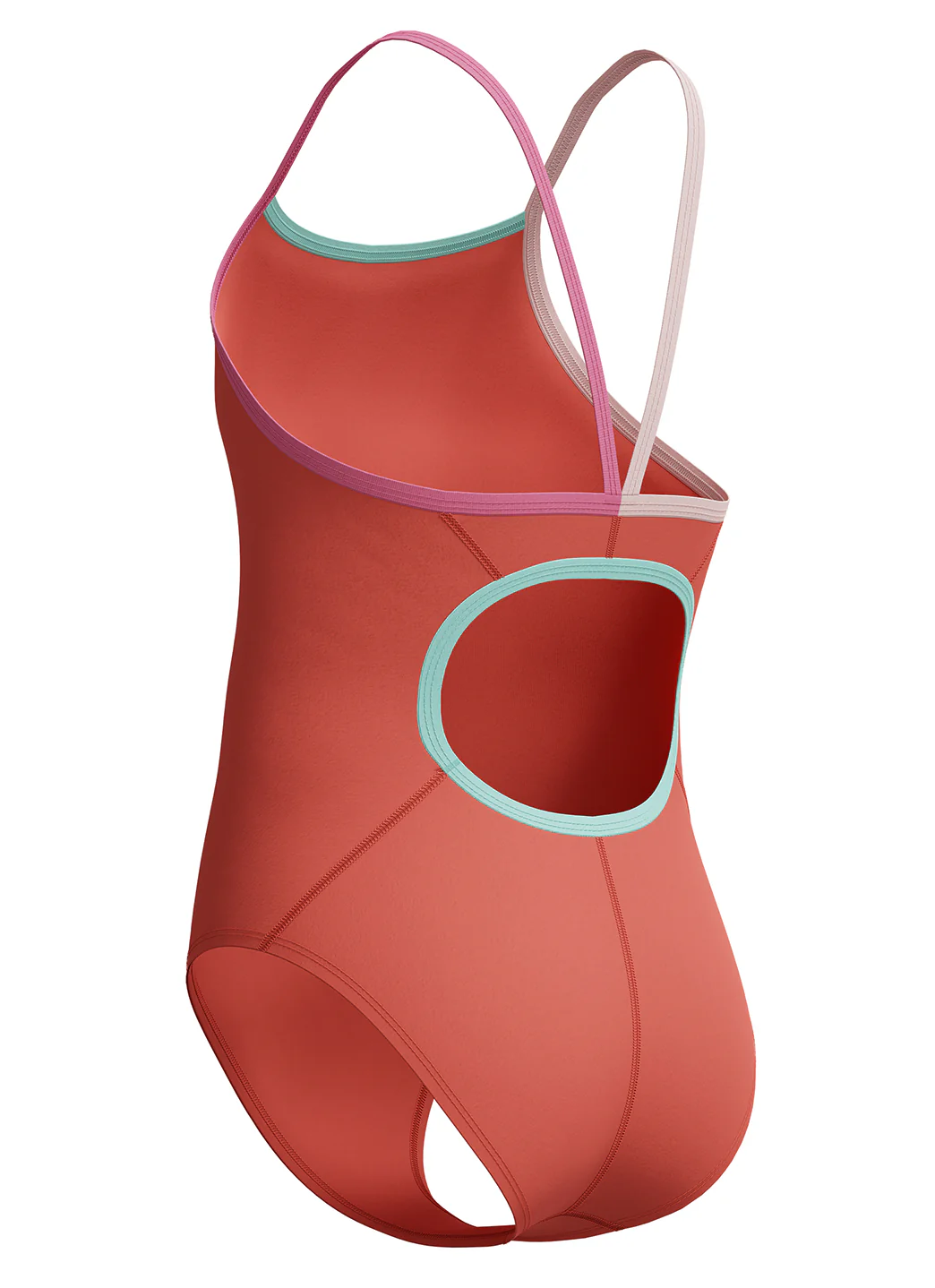 Speedo Girls' Solid Propel Back One Piece Swimsuit (Big Kid) - Image 11