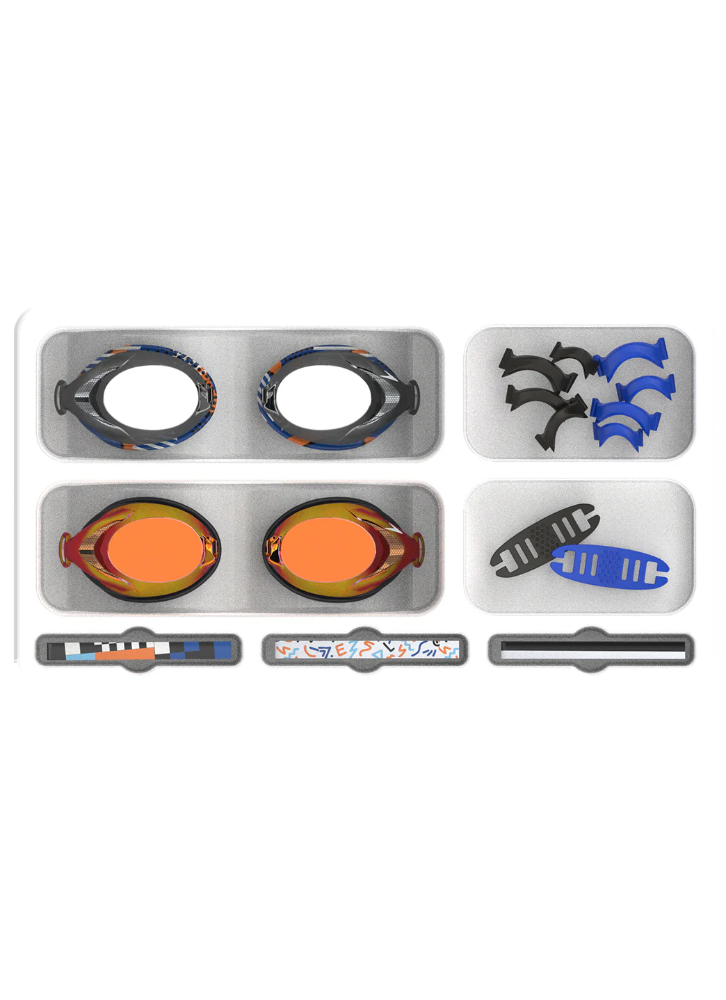 Speedo Jr Made By Me Vanquisher 3.0 Goggle - Image 7