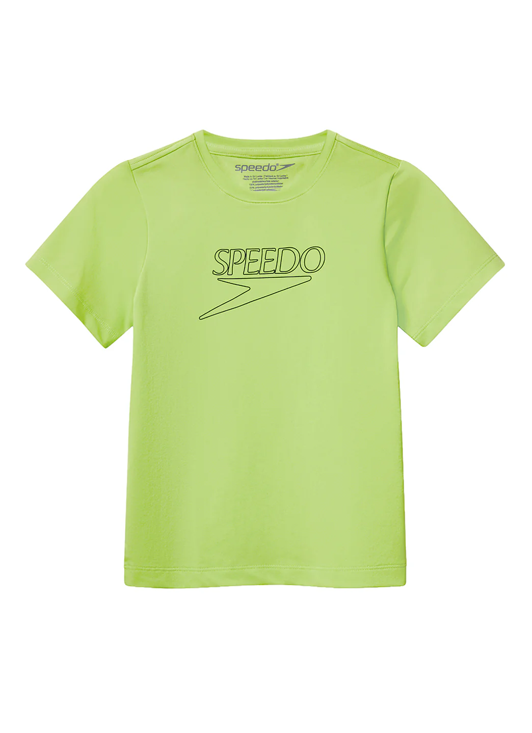 Speedo Kids' Unisex Short Sleeve Classic Logo Rash Guard (Toddler, Little Kid, Big Kid) - Image 9