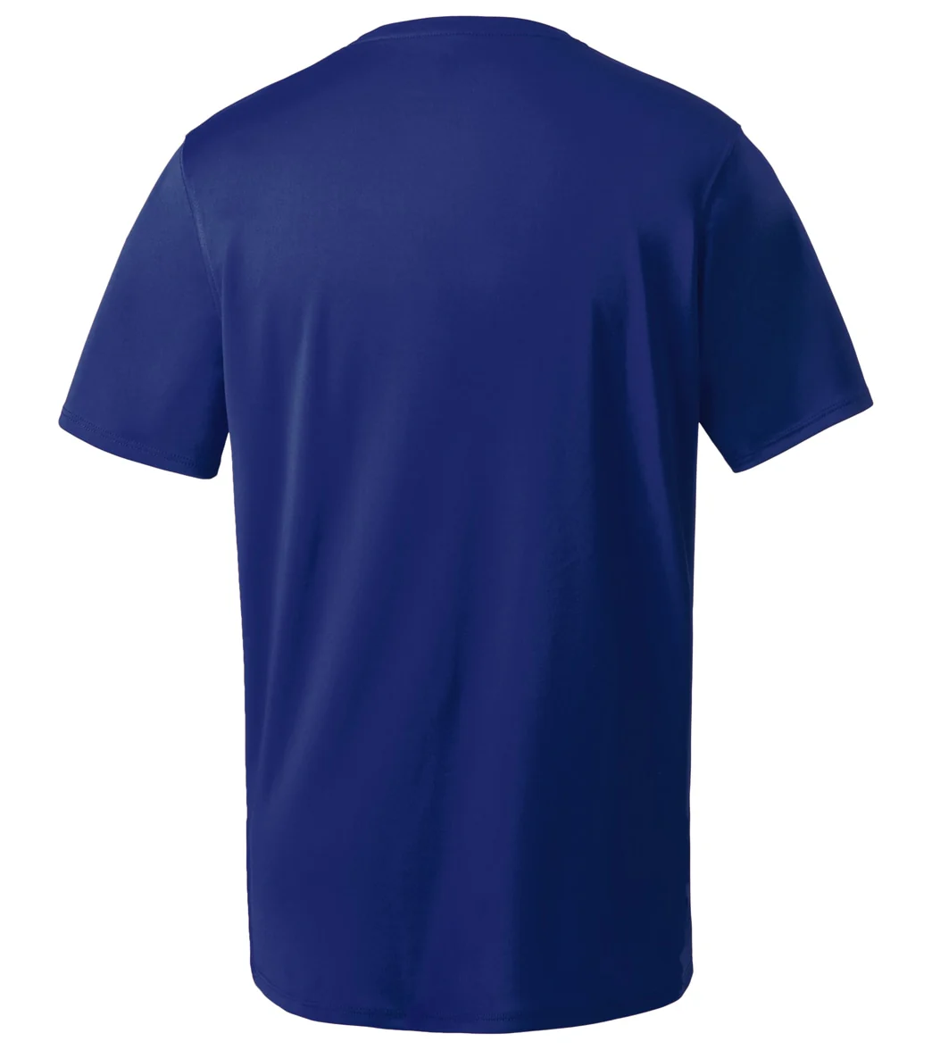 Speedo Lifeguard Men's Short Sleeve Solid Swim Tee - Image 15