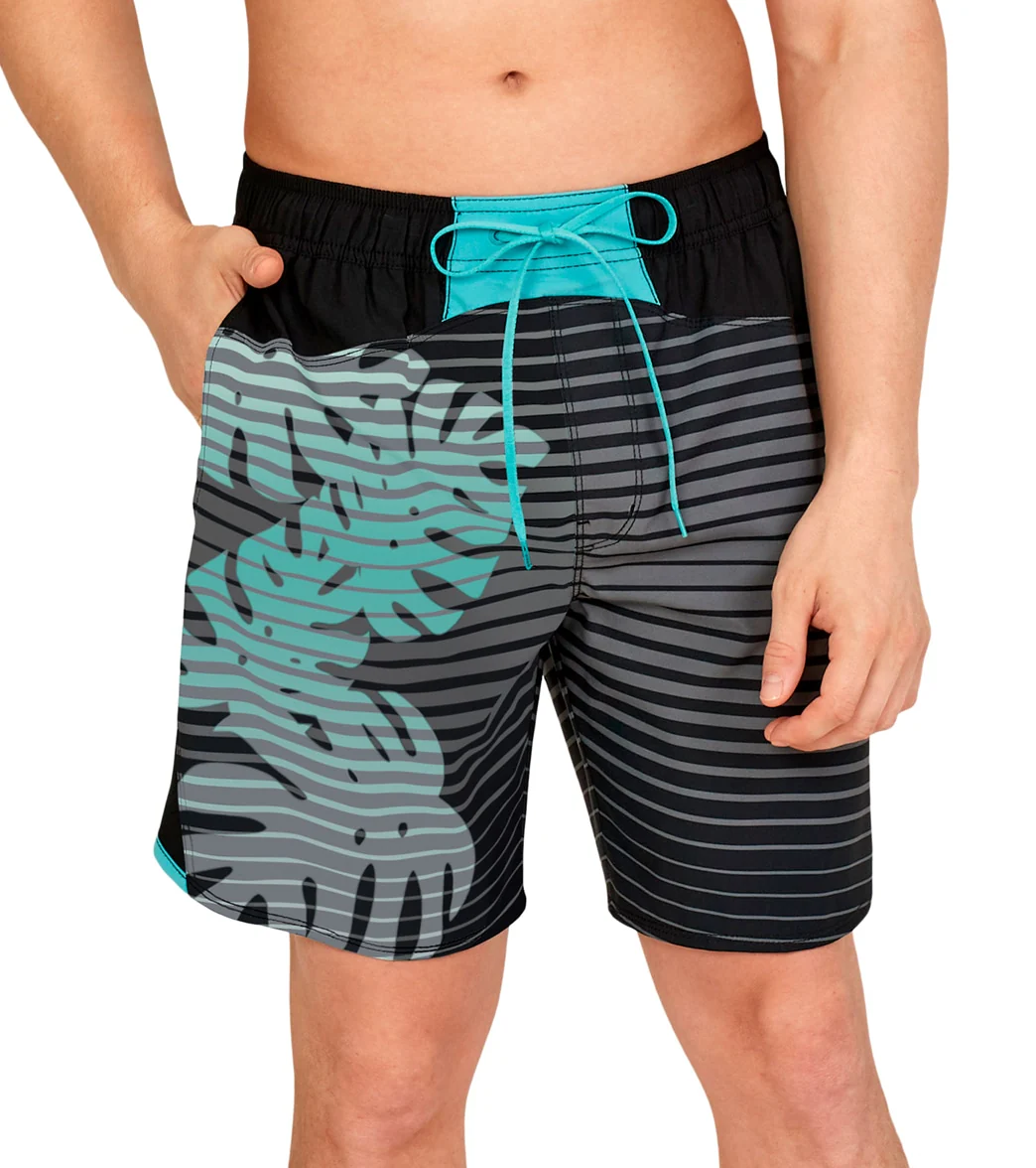 Speedo Men's 18" Inter Fusion Palm Explorer Board Shorts - Image 8