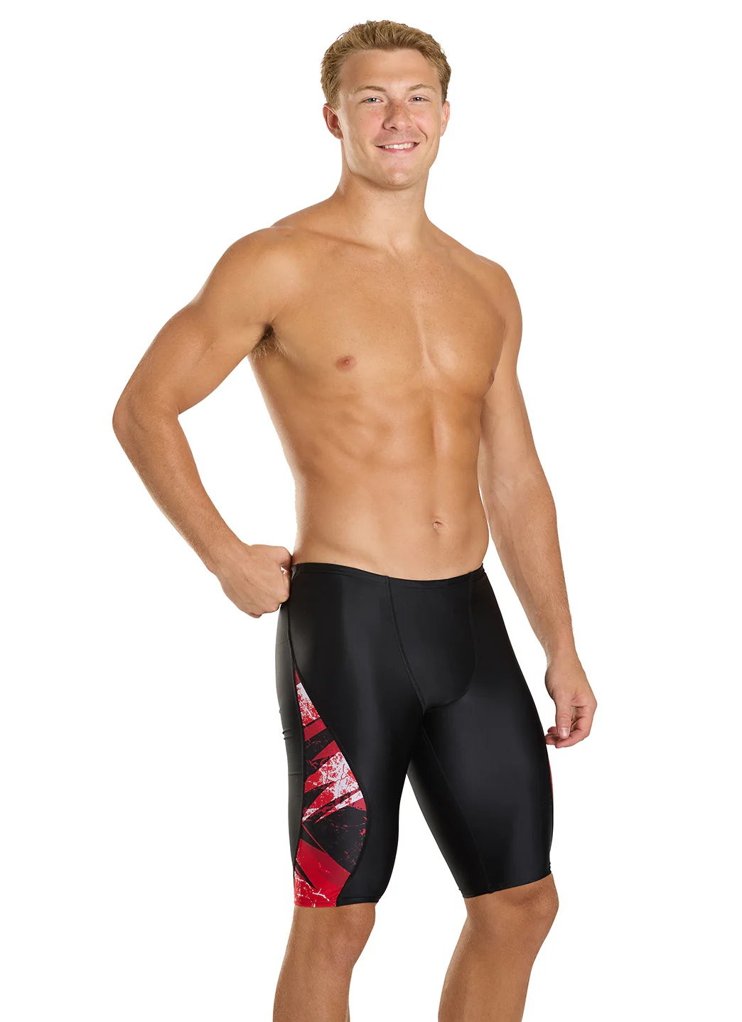 Speedo Men's Bolted Splice Jammer Swimsuit - Image 48