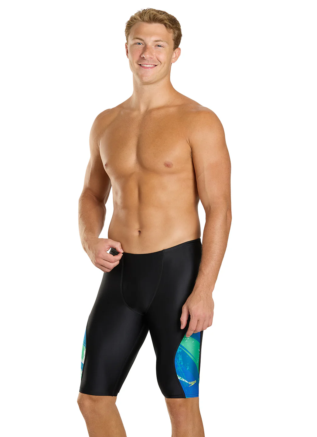 Speedo Men's Bolted Splice Jammer Swimsuit - Image 6