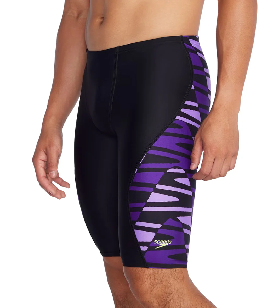 Speedo Men's Disco Boom Splice Jammer Swimsuit - Image 9