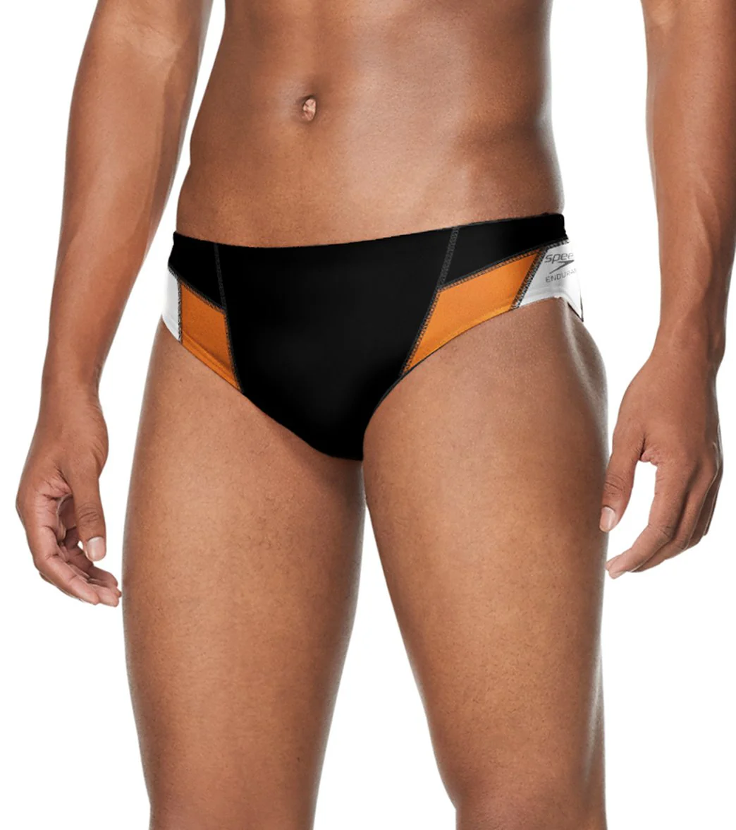 Speedo Men's Edge Splice Brief Swimsuit - Image 8