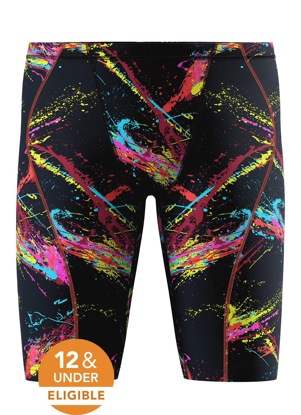 Speedo Men's Fastskin Printed Hyperspark Jammer Tech Suit Swimsuit - Image 2