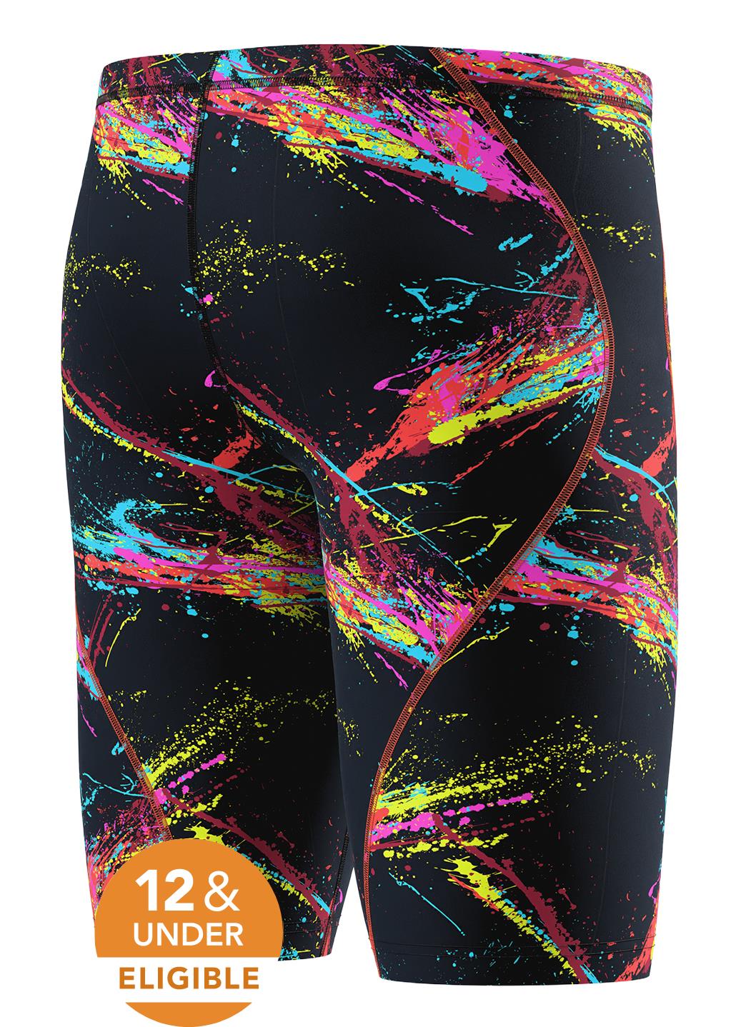 Speedo Men's Fastskin Printed Hyperspark Jammer Tech Suit Swimsuit - Image 4