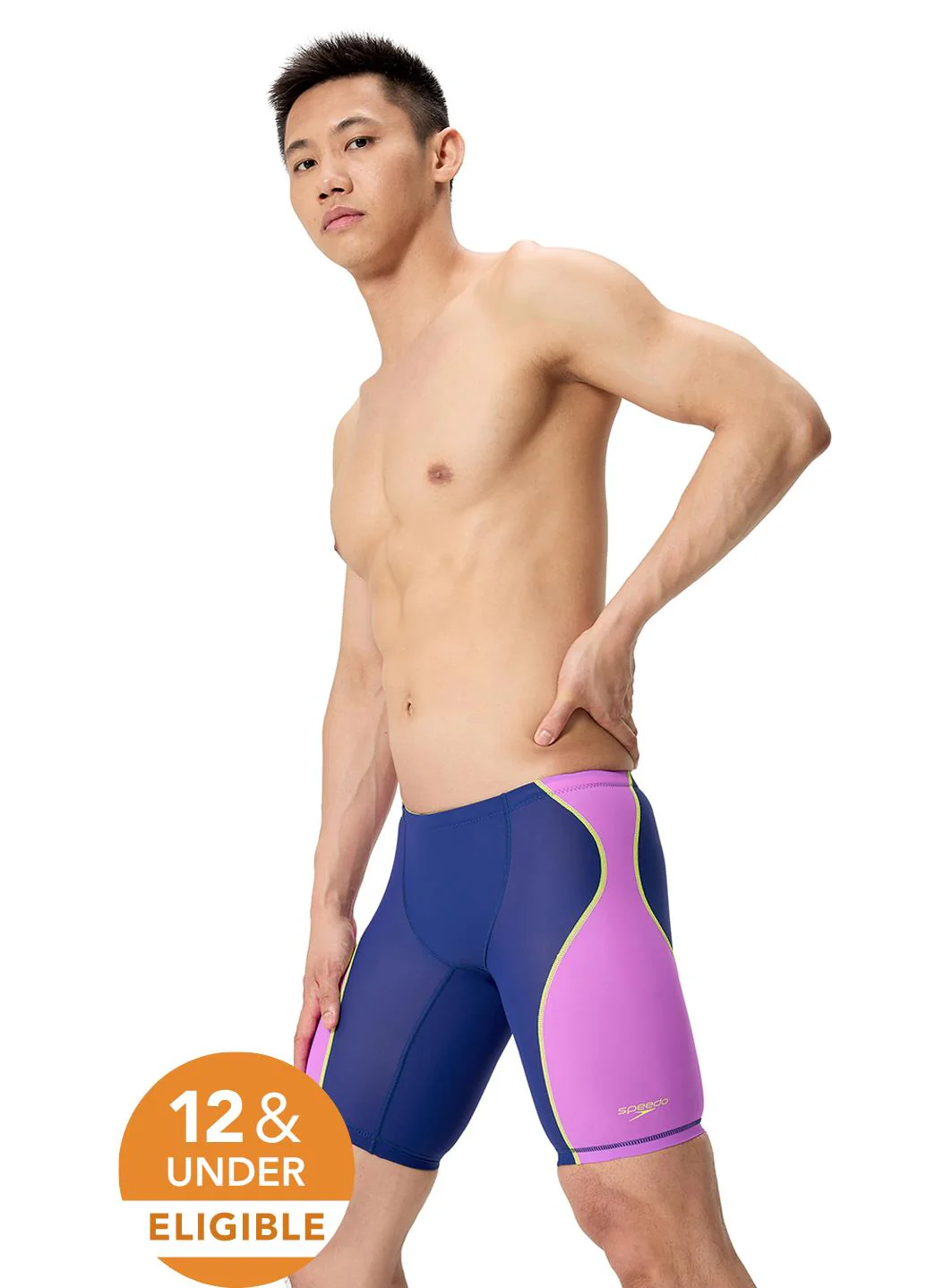 Speedo Men's Fastskin Solid Hyperspark Jammer Tech Suit Swimsuit - Image 16