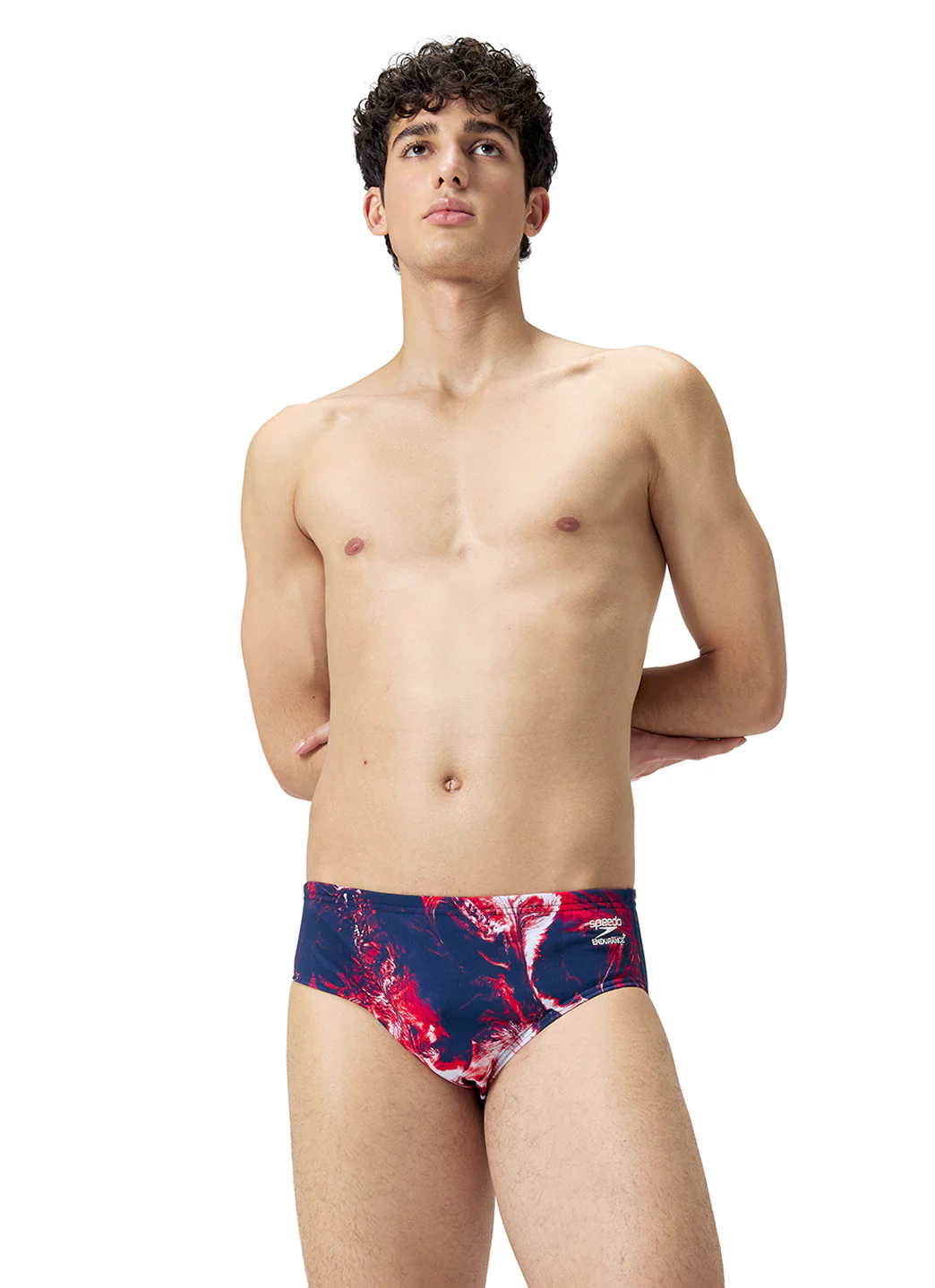 Speedo Men's Lunar Storm Brief Swimsuit - Image 86