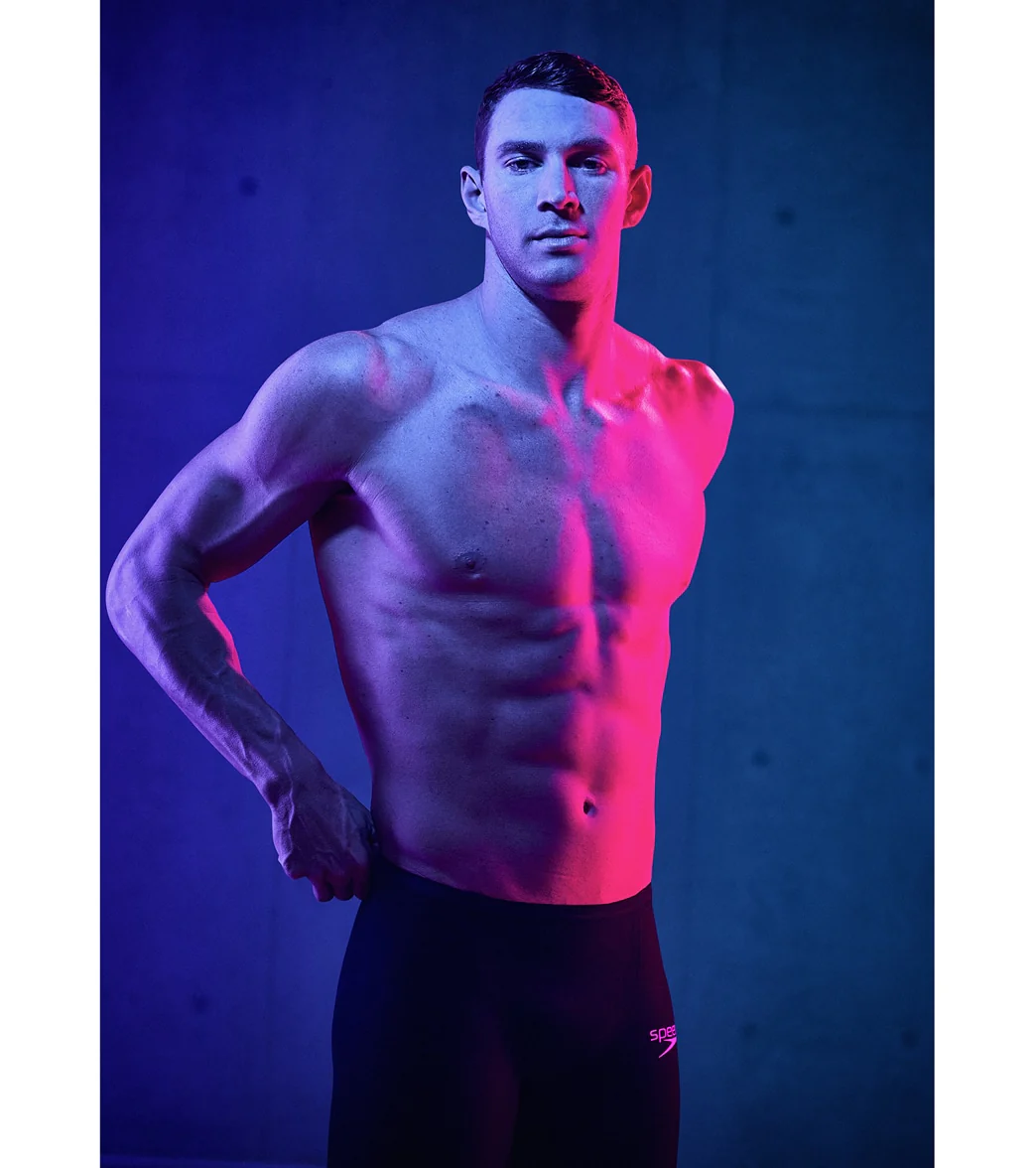 Speedo Men's LZR Valor 2.0 High Waist Jammer Tech Suit Swimsuit - Image 25