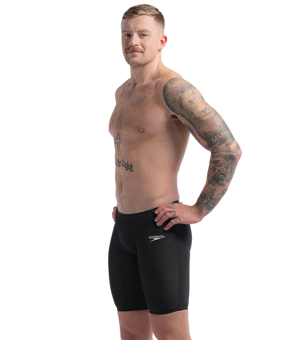 Speedo Men's LZR Valor 2.0 High Waist Jammer Tech Suit Swimsuit - Image 3
