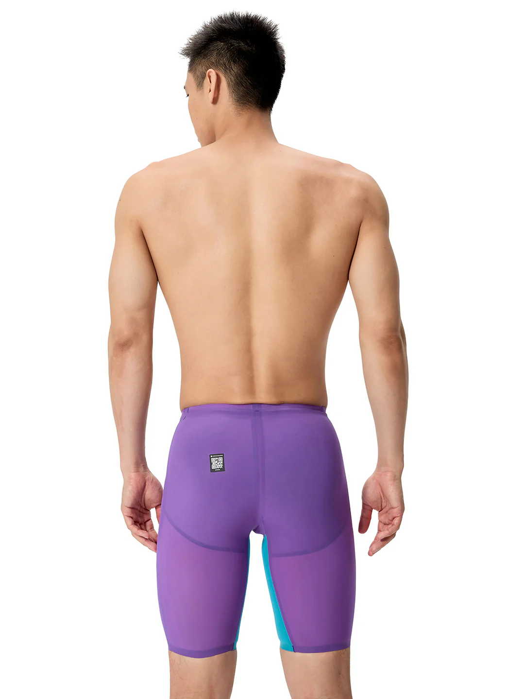 Speedo Men's LZR Valor 2.0 High Waist Jammer Tech Suit Swimsuit - Image 30
