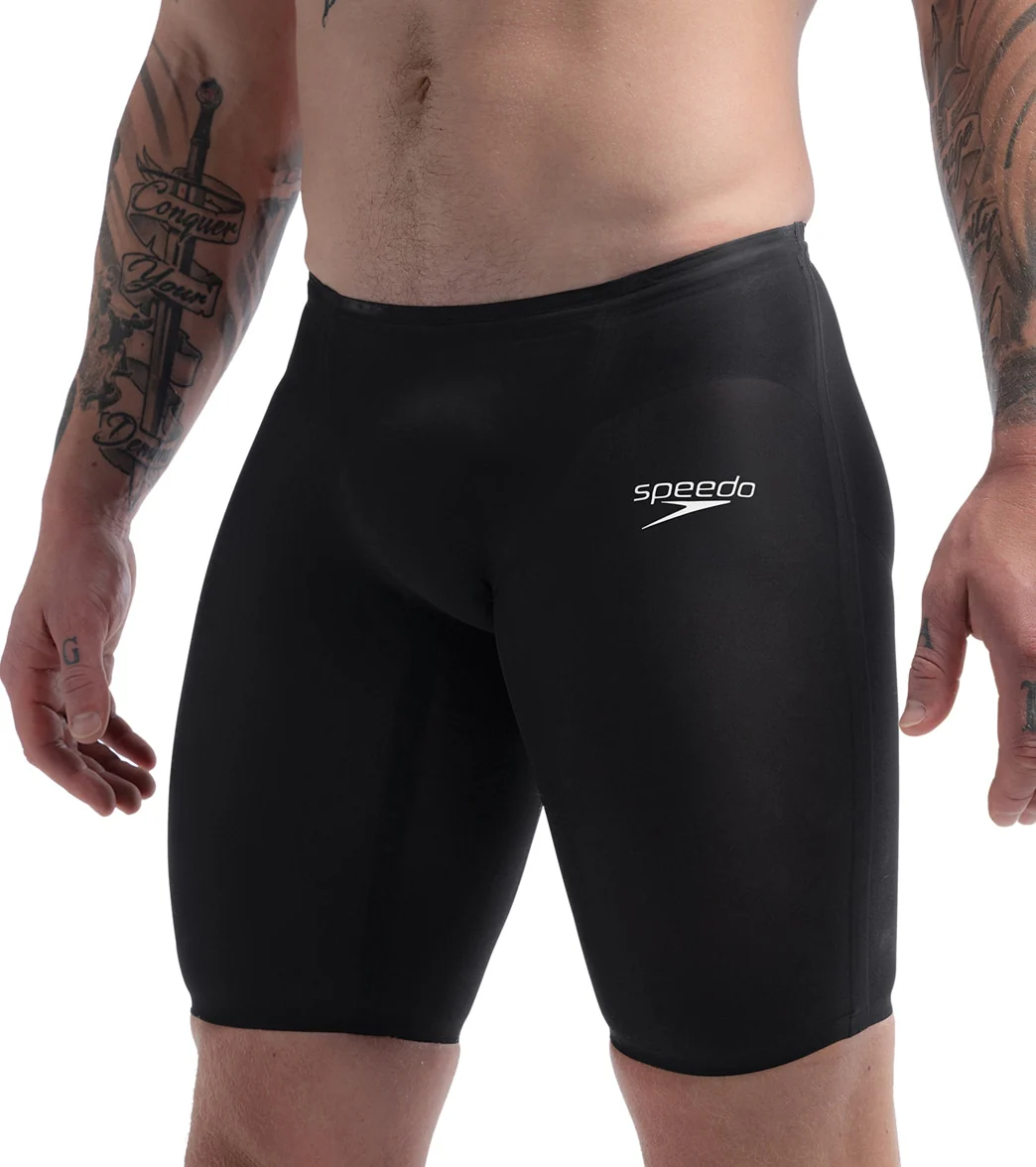 Speedo Men's LZR Valor 2.0 High Waist Jammer Tech Suit Swimsuit - Image 6