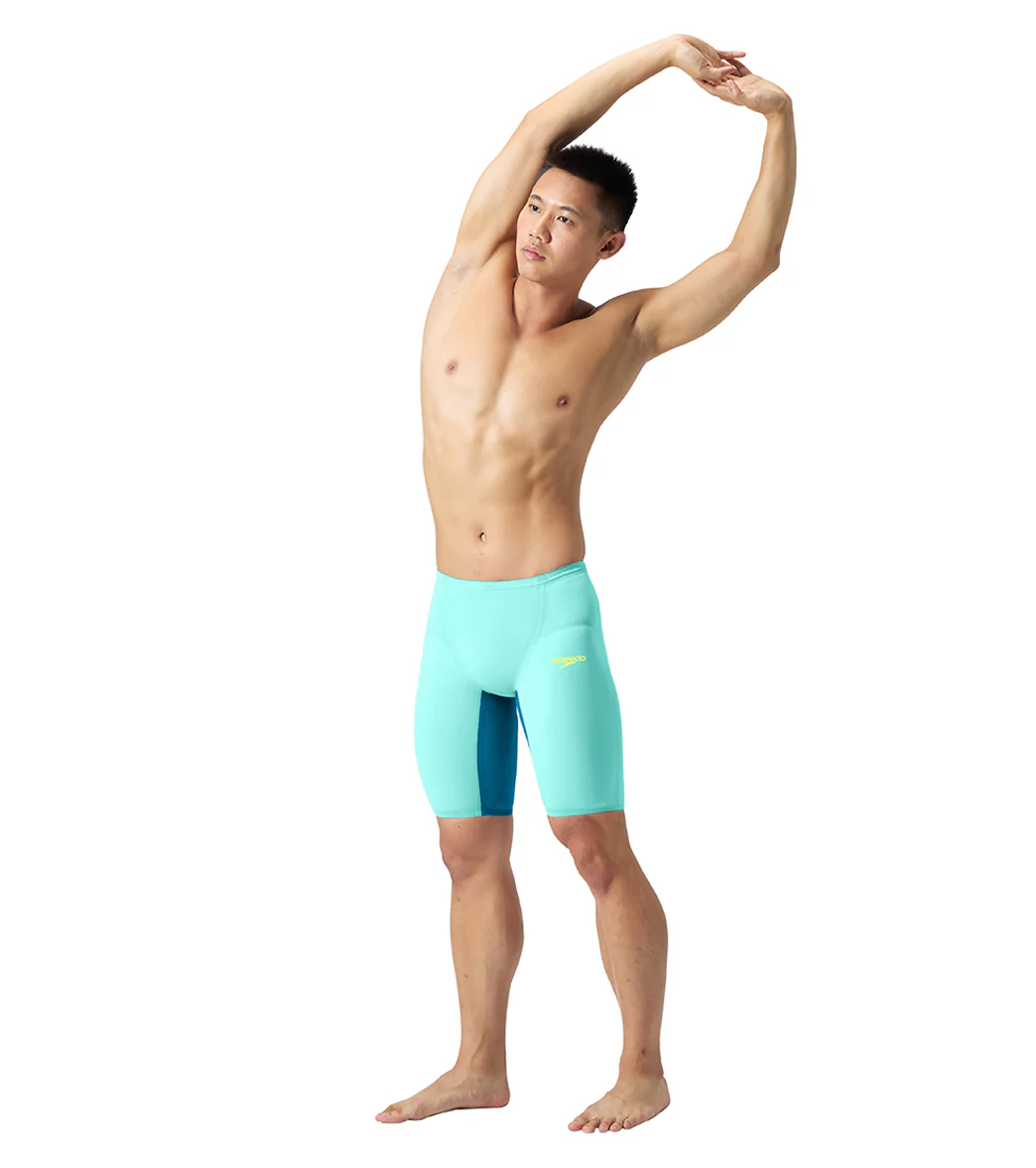 Speedo Men's LZR Valor 2.0 High Waist Jammer Tech Suit Swimsuit - Image 96