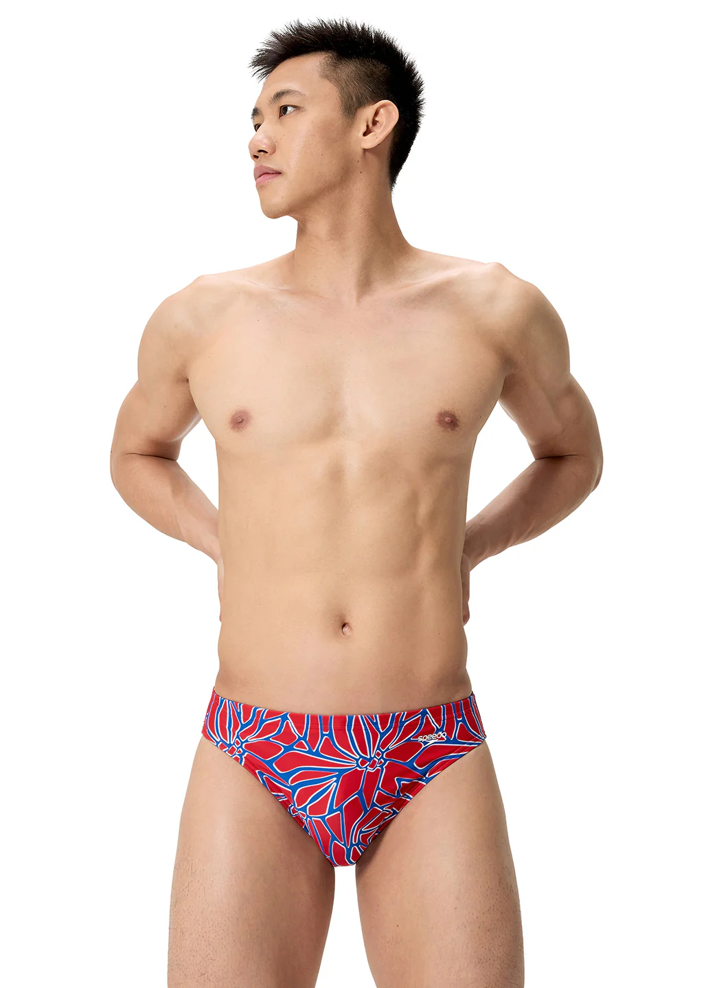Speedo Men's Petal Polygon Brief Swimsuit - Image 12