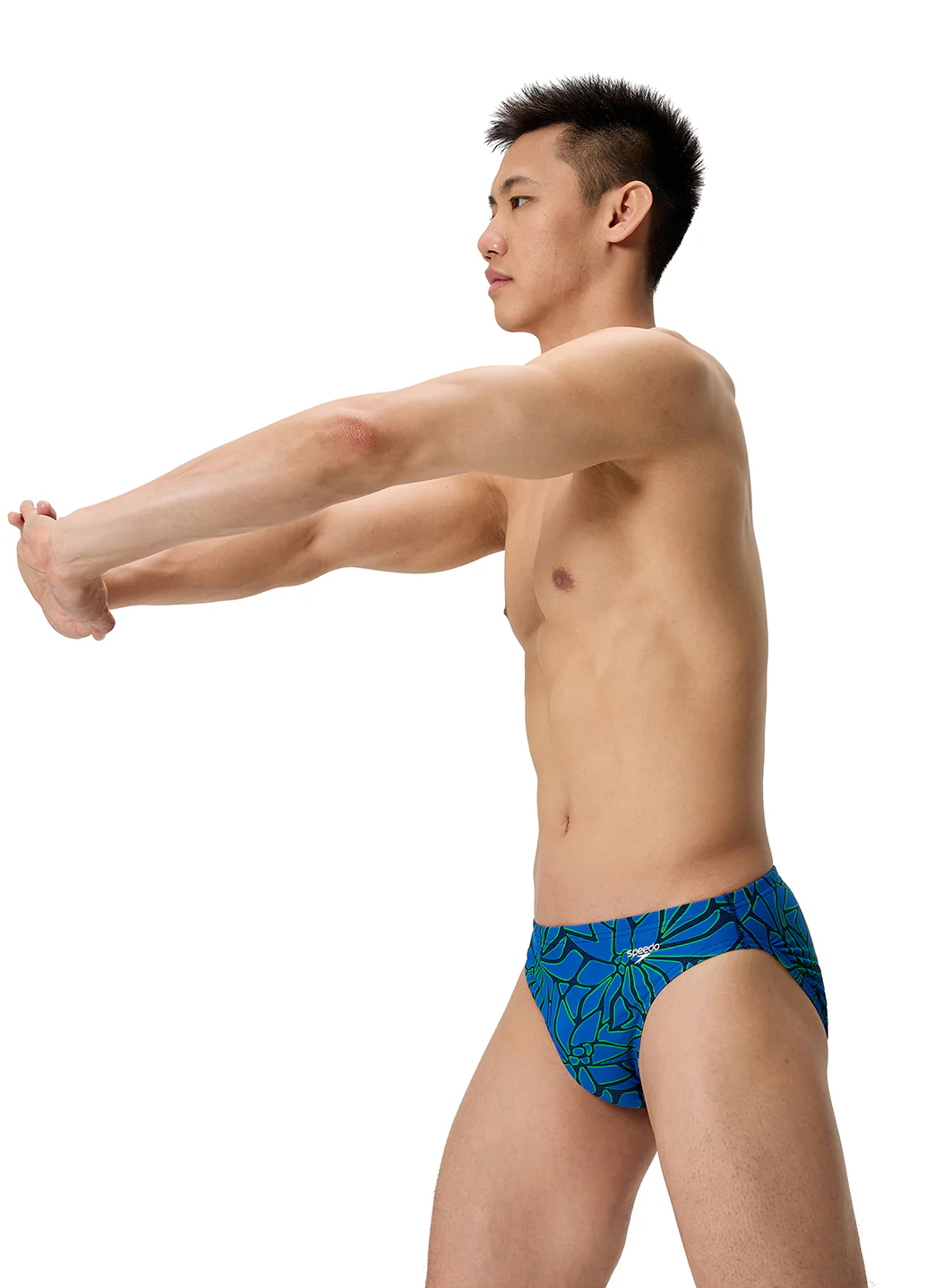 Speedo Men's Petal Polygon Brief Swimsuit - Image 18