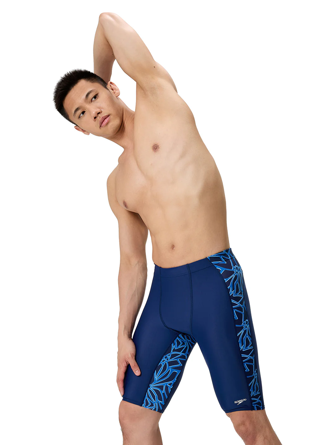 Speedo Men's Petal Polygon Jammer Swimsuit