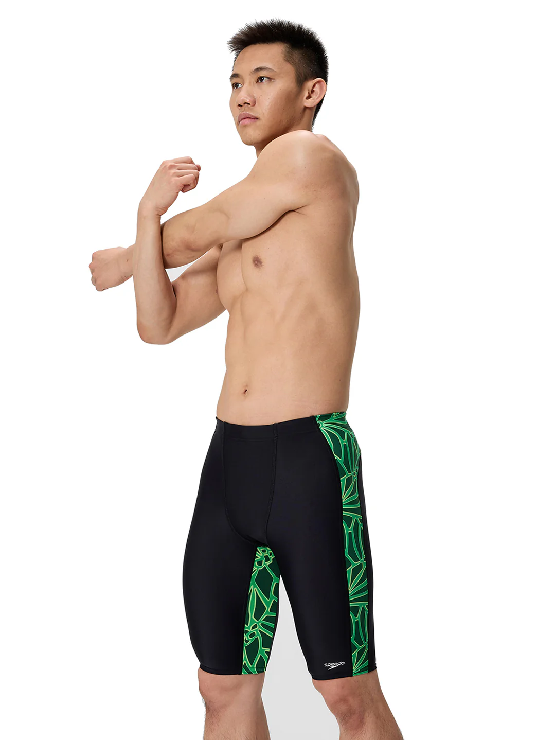 Speedo Men's Petal Polygon Jammer Swimsuit - Image 30