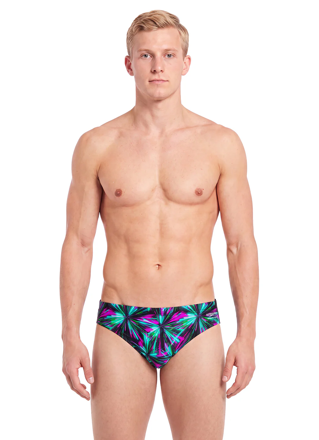 Speedo Men's Printed Brief Swimsuit - Image 16