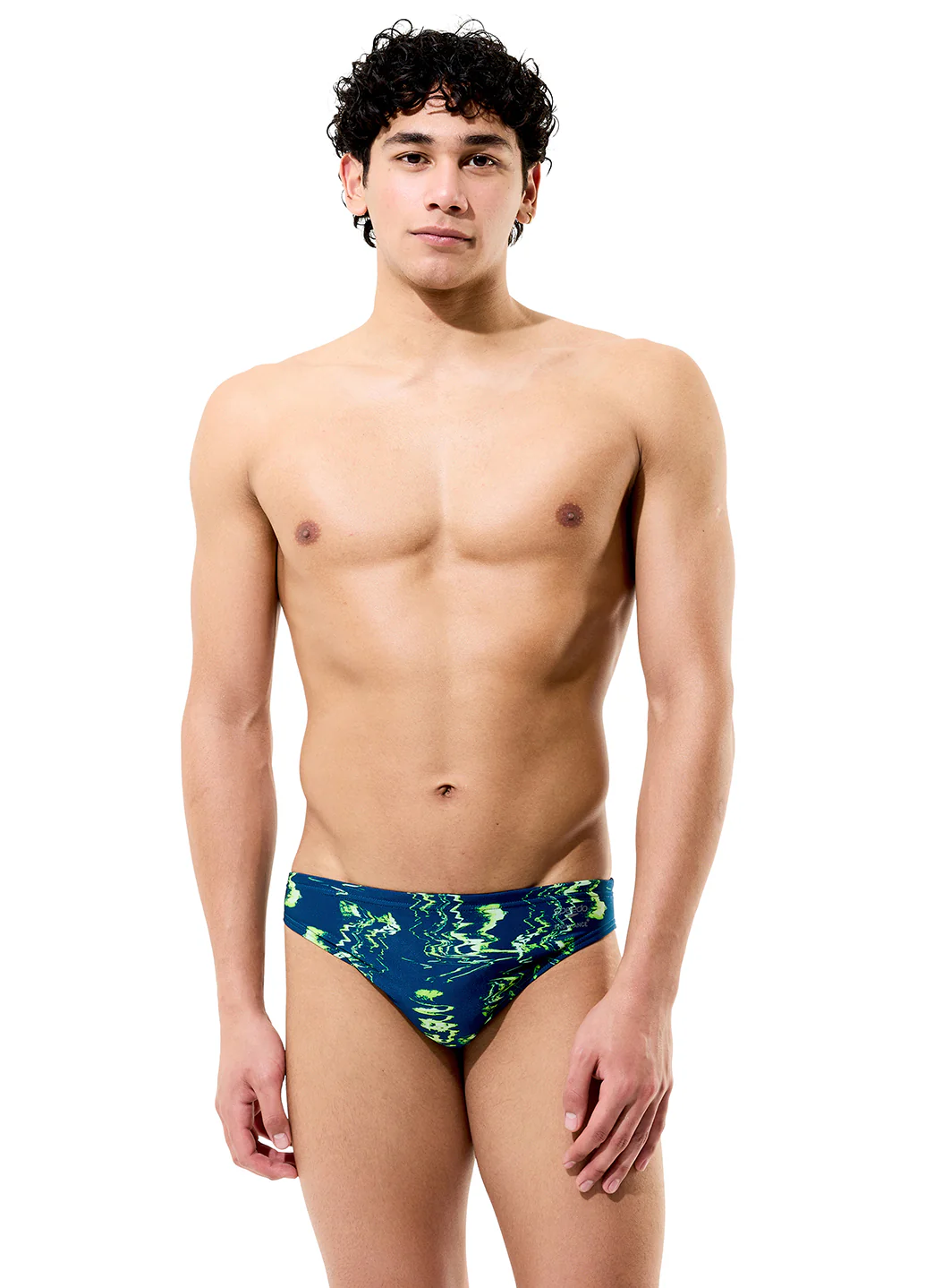 Speedo Men's Printed Brief Swimsuit - Image 3