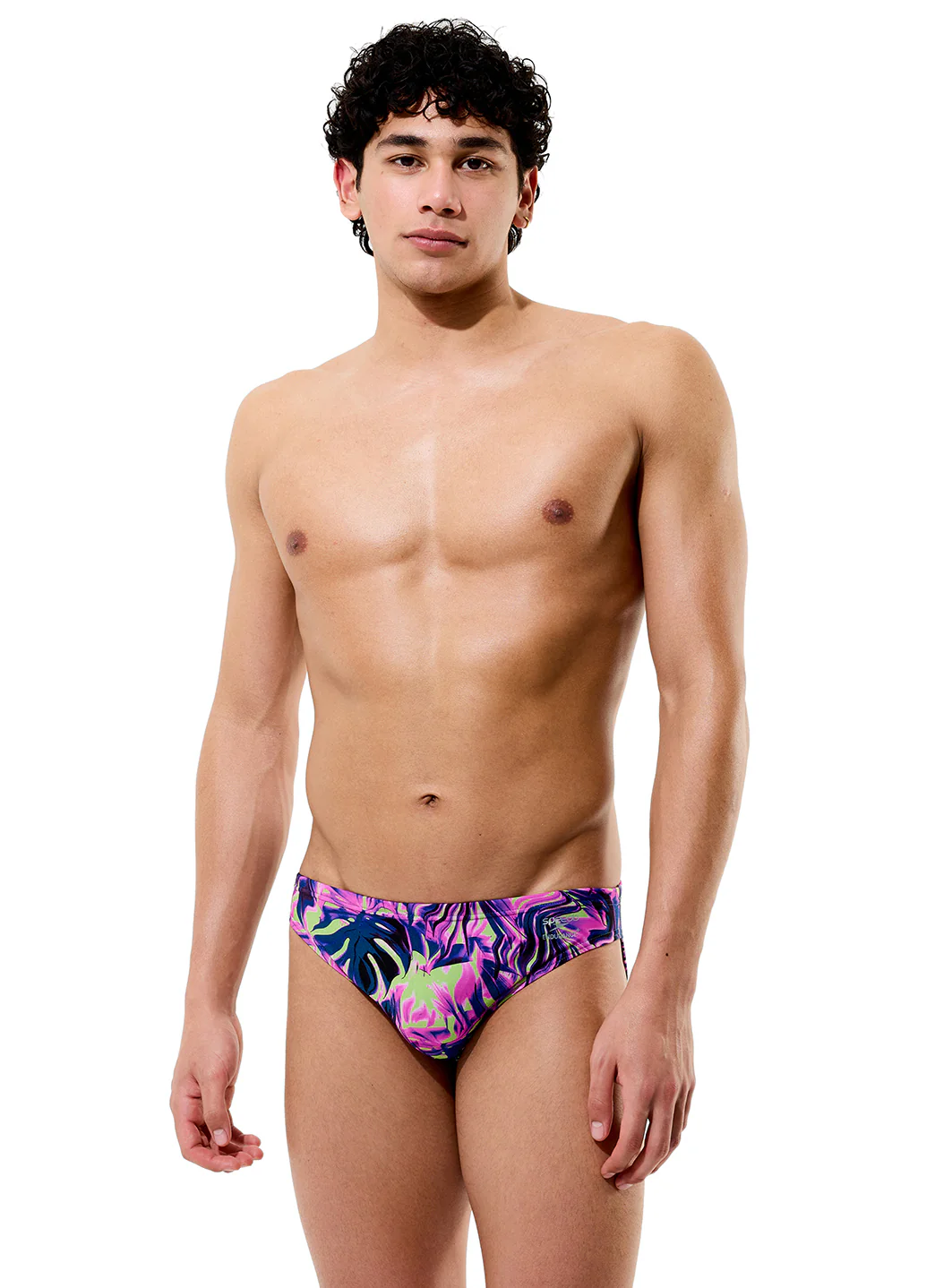 Speedo Men's Printed Brief Swimsuit - Image 44