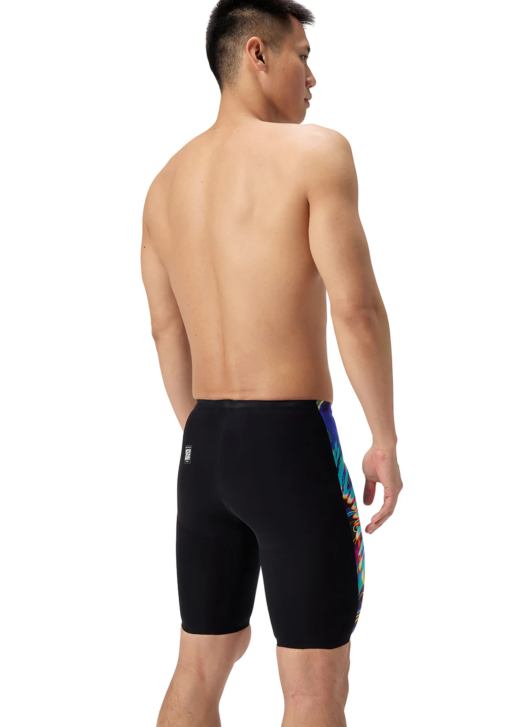 Speedo Men's Printed LZR Valor 2.0 High Waist Jammer Tech Suit Swimsuit - Image 5