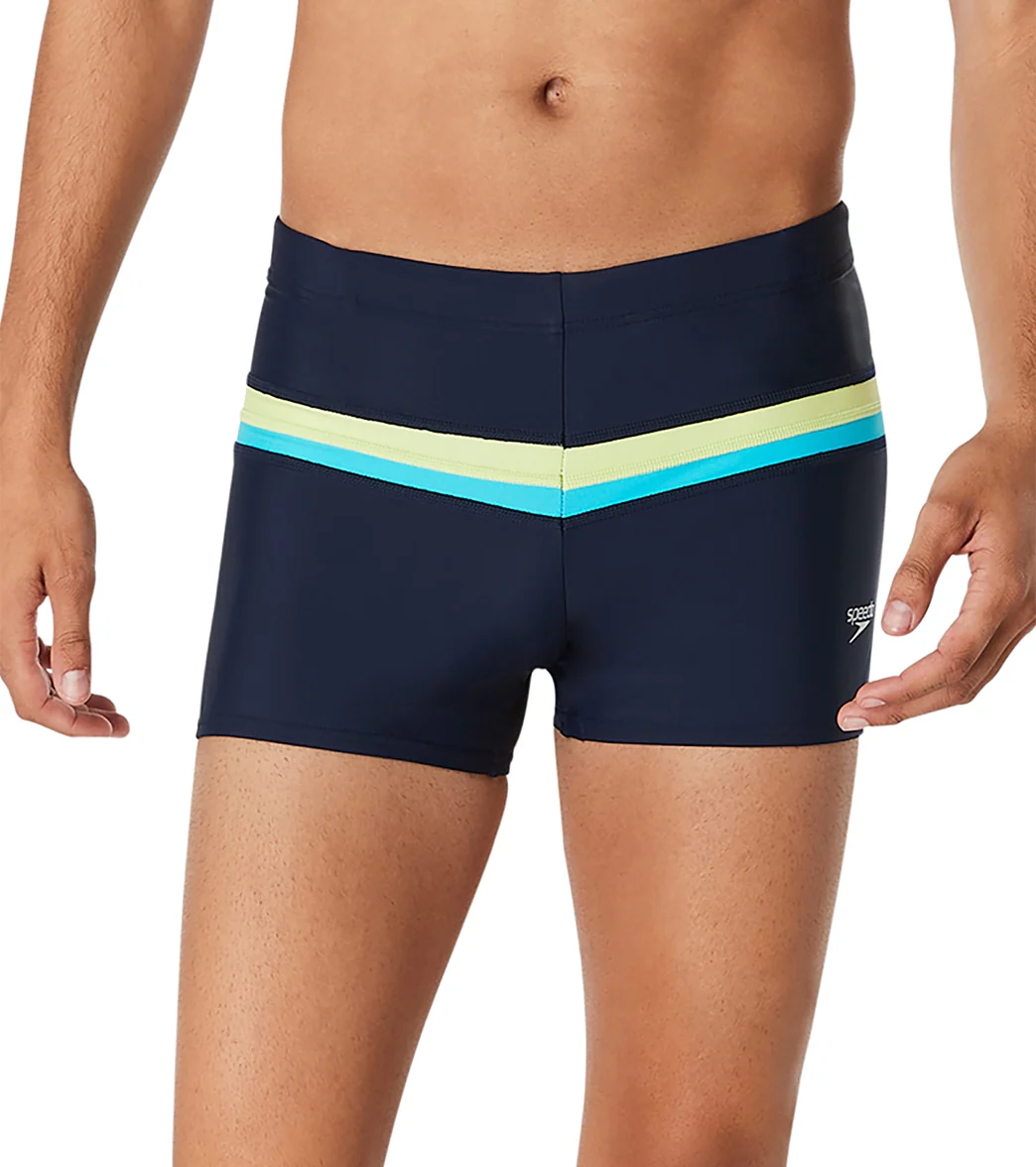 Speedo Men's Splice Square Leg Swimsuit - Image 7