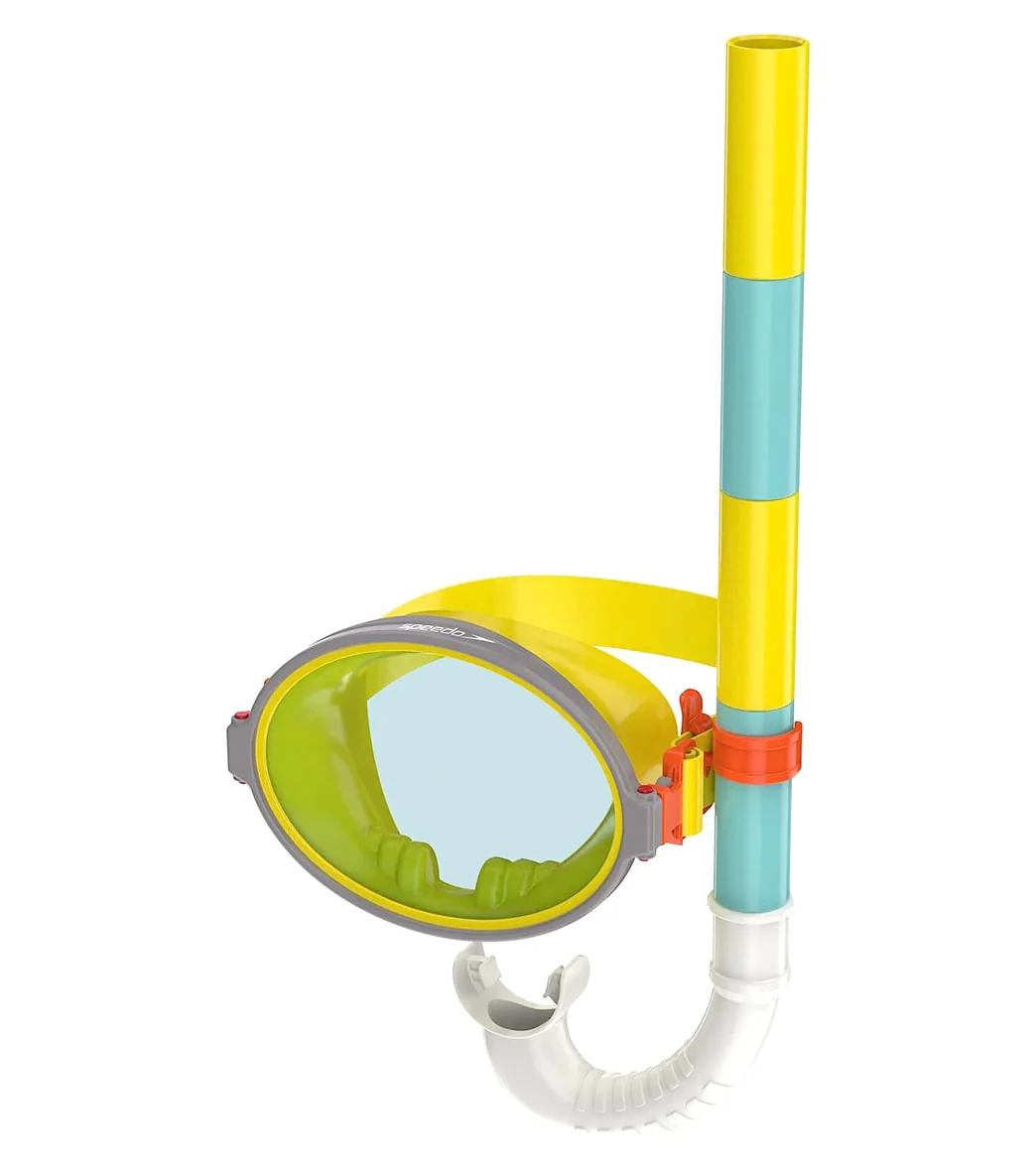 Speedo Unisex Lido Mask & Snorkle Set - Image 11