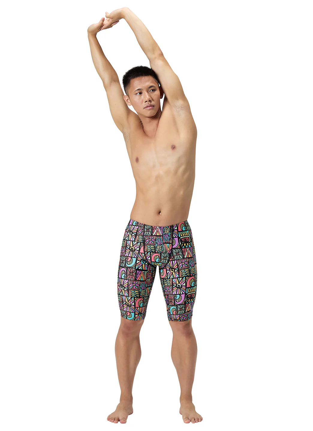 Speedo Vibe Men's Eco Printed Jammer Swimsuit - Image 14