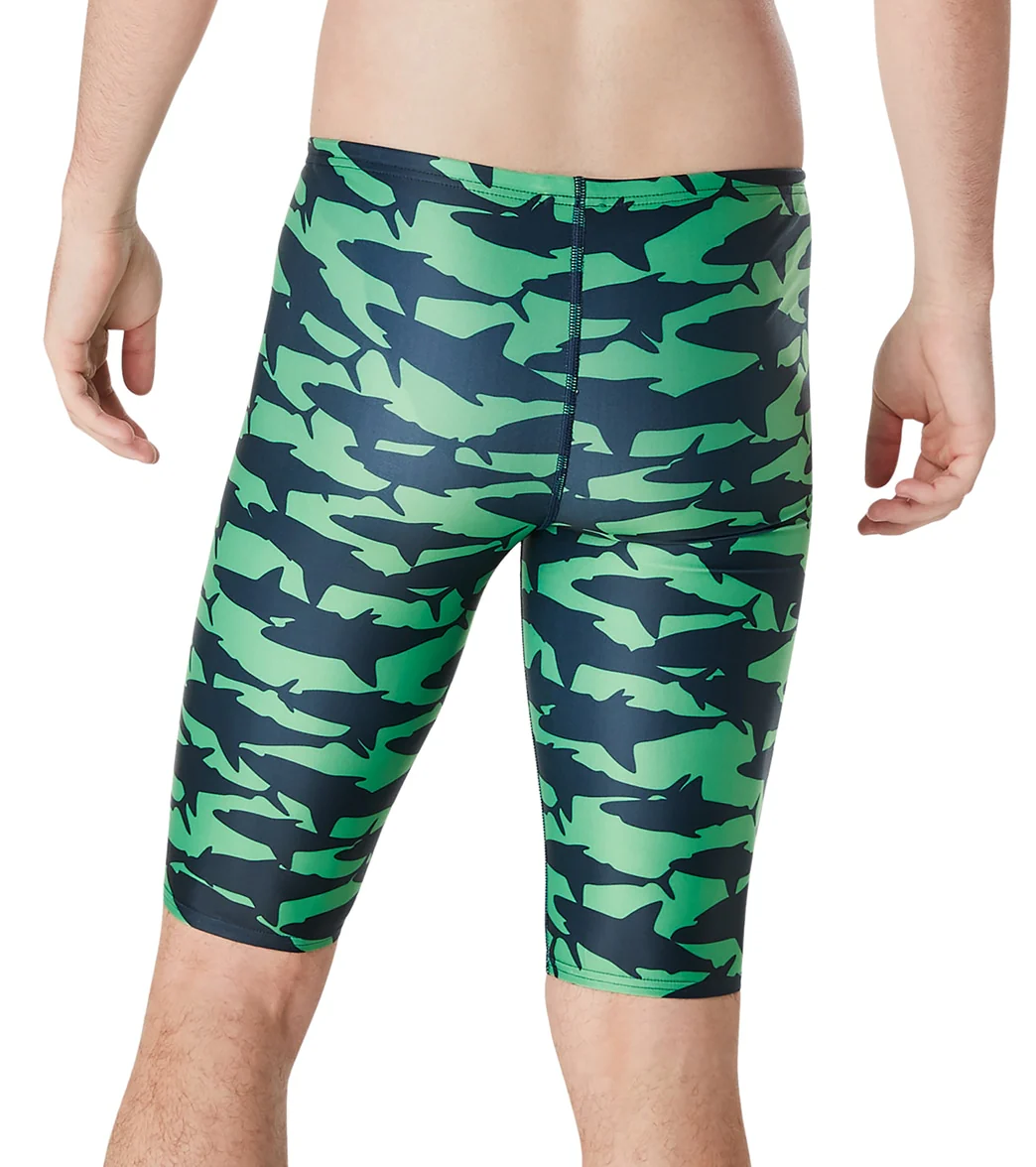 Speedo Vibe Men's Eco Pro LT Printed Jammer Swimsuit - Image 15